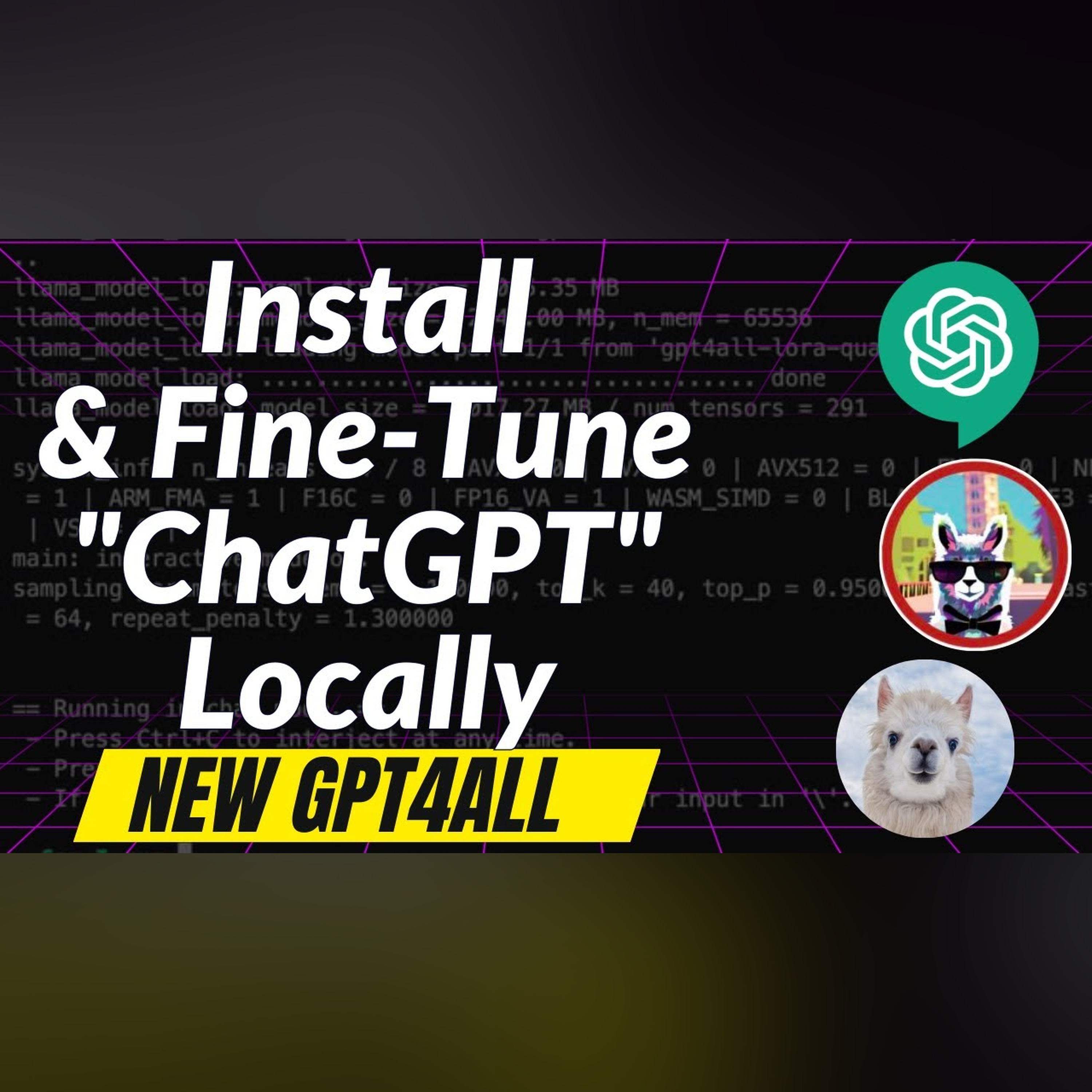 GPT4ALL: EASIEST Local Install and Fine-tunning of "ChatGPT" like MODEL
