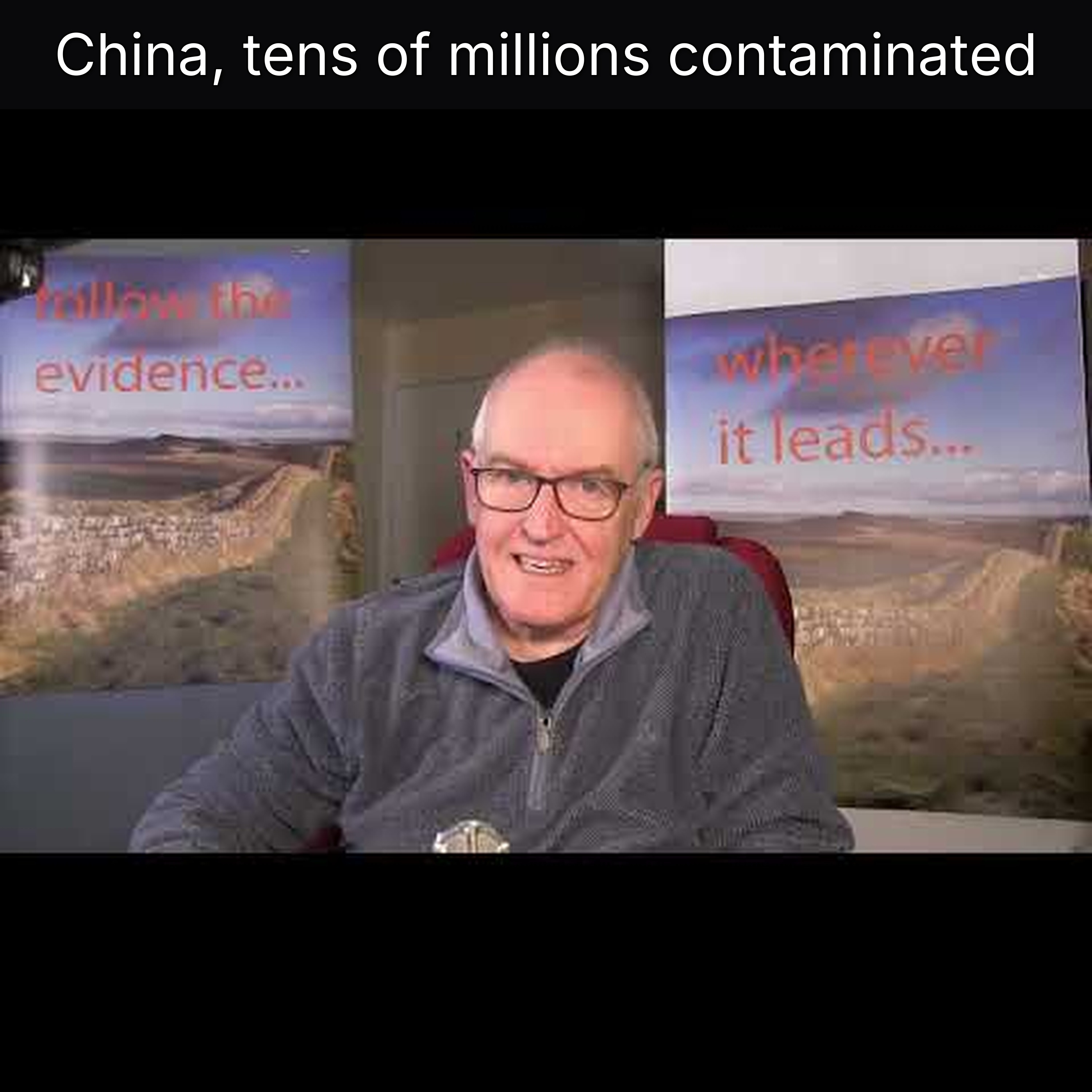 China, tens of millions contaminated