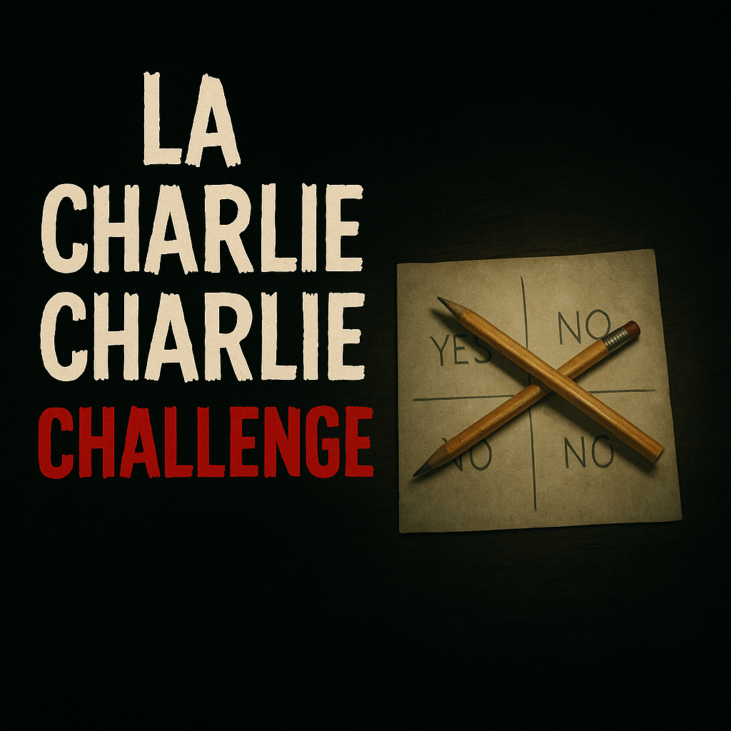 Faccio il rituale paranormale della Charlie Charlie Challenge