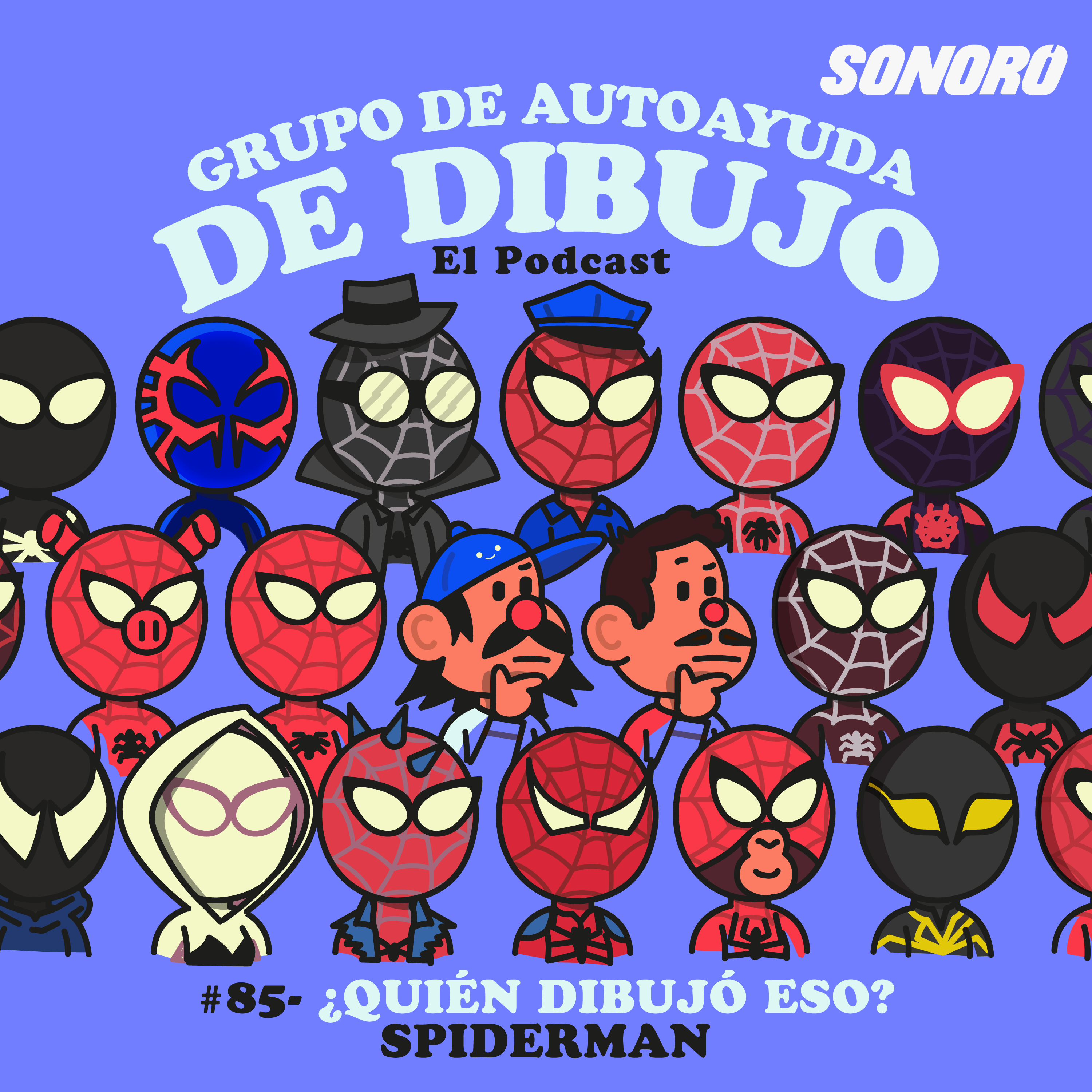 Ep. 85 - ¿Quién dibujó eso? Spiderman episode artwork