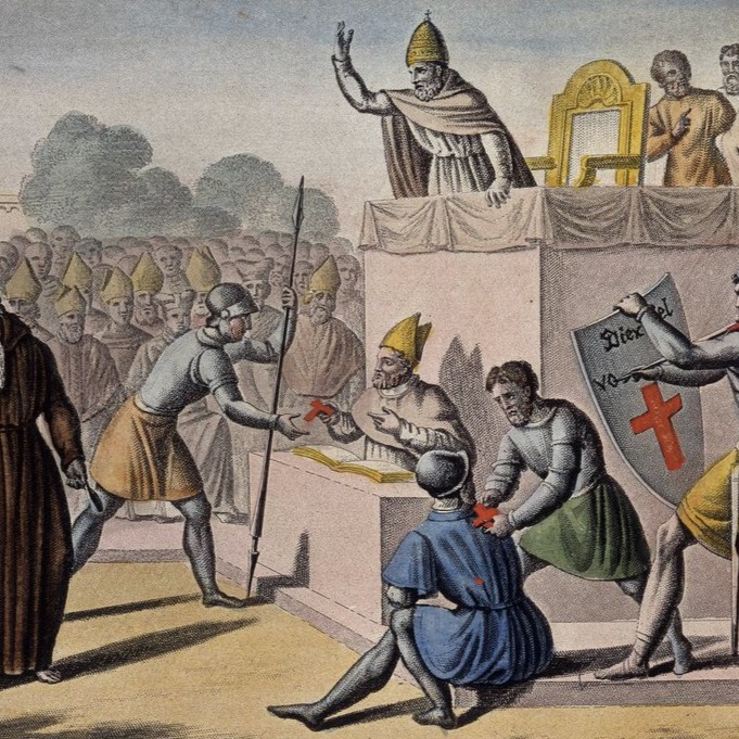 #677 - Le crociate iniziarono per fede o per politica? Il Concilio di Clermont