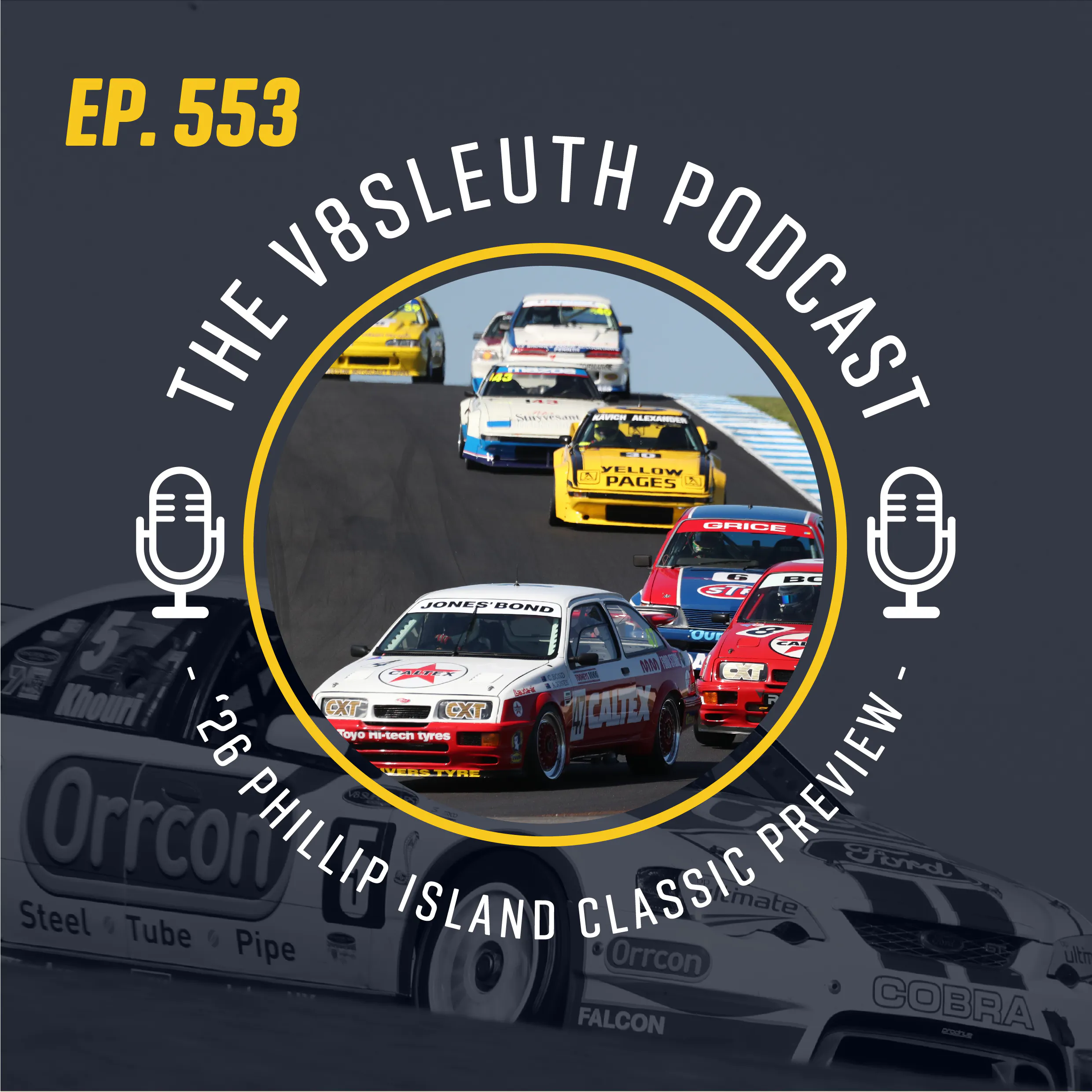 V8SP: The ultimate guide to the Phillip Island Classic episode artwork