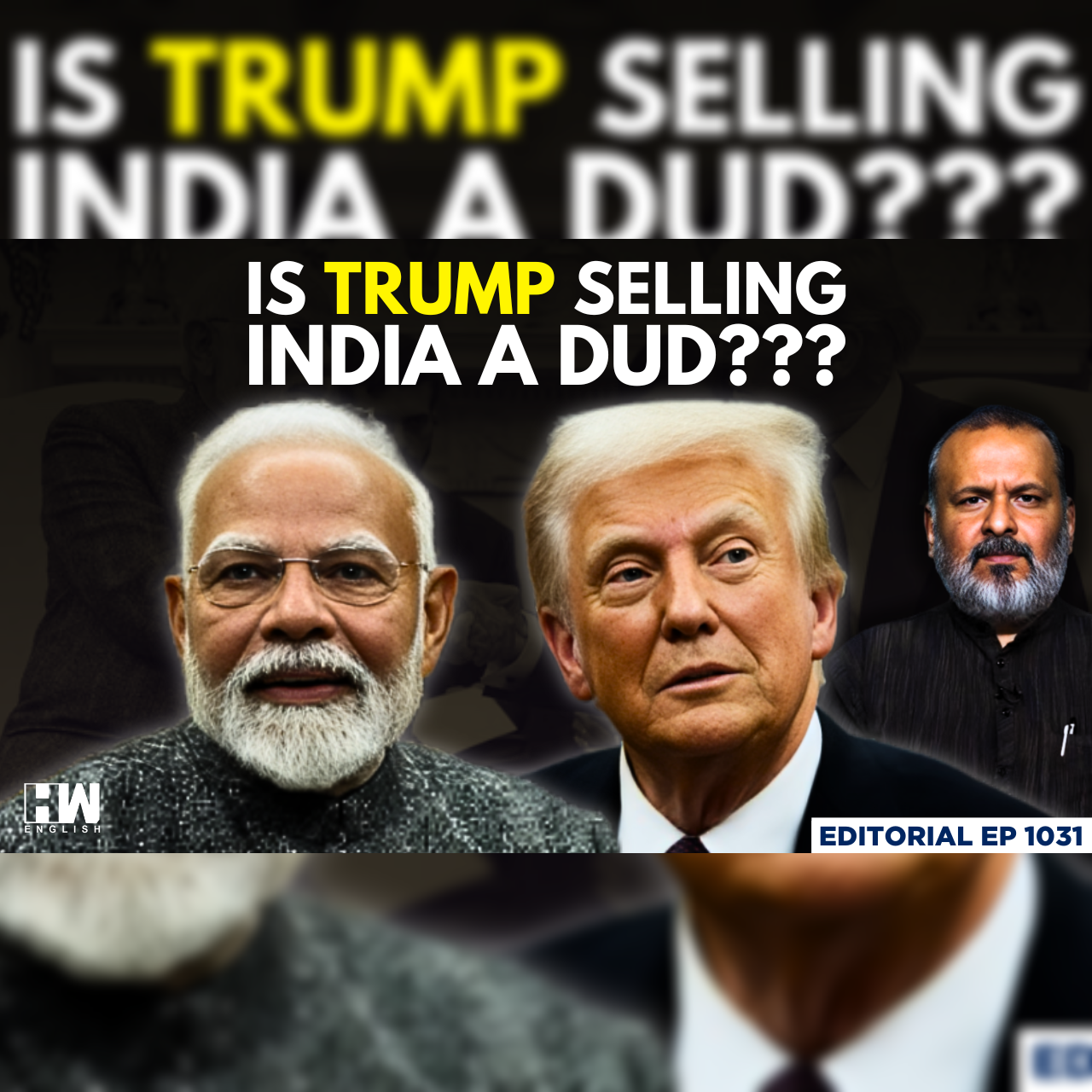 Editorial With Sujit Nair | Can we afford to say NO to US? | PM Modi | F-35 | Su-57 | USA | Defence episode artwork