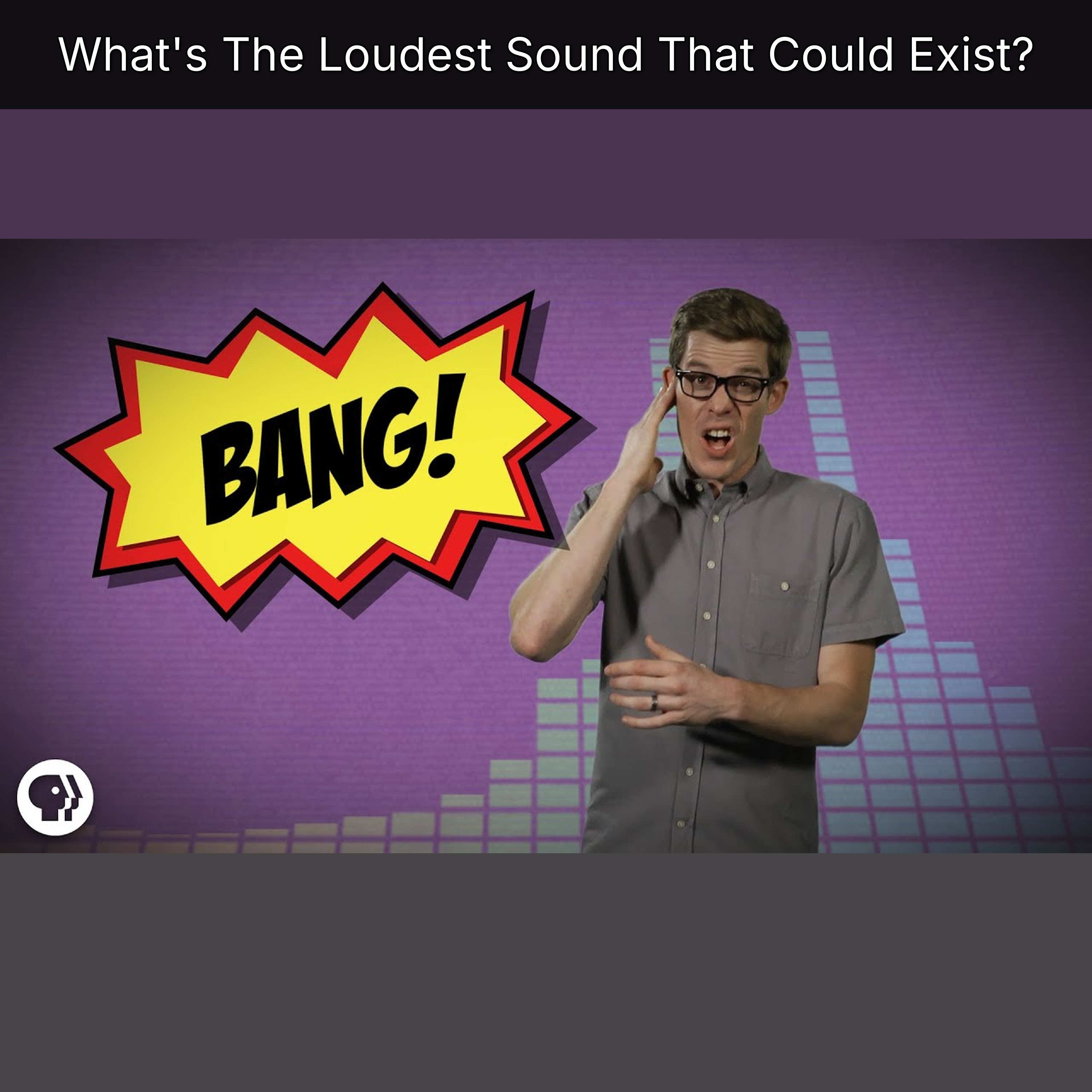 What's The Loudest Sound That Could Exist? episode artwork