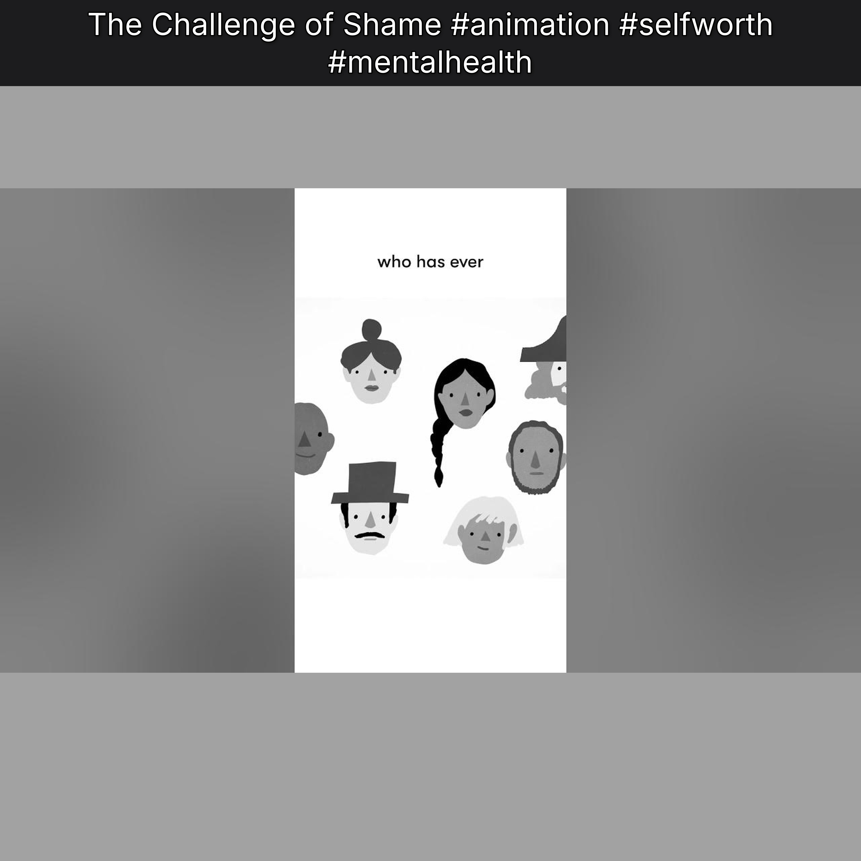 The Challenge of Shame #animation #selfworth #mentalhealth