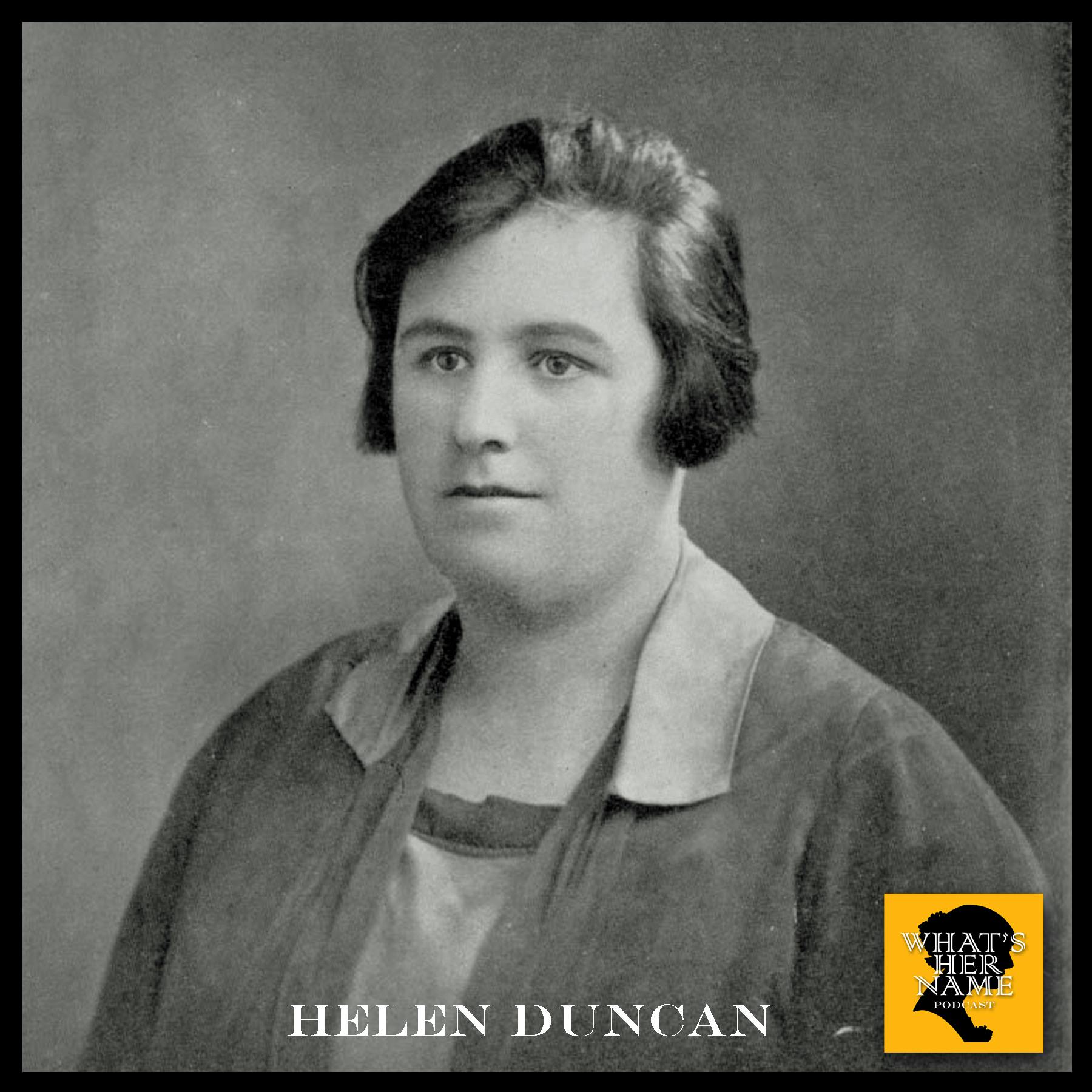 THE MEDIUM Helen Duncan