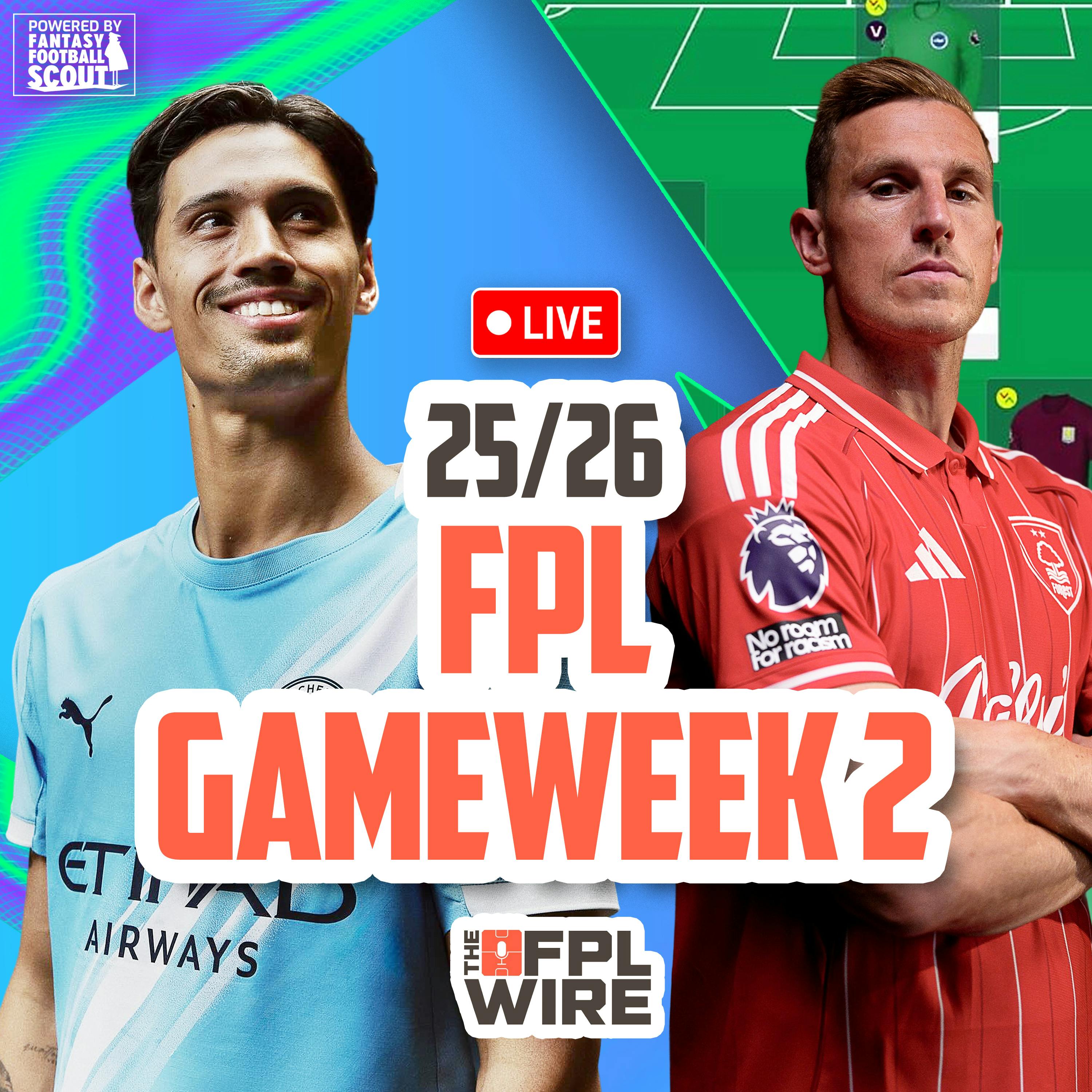 Gameweek 2 Pod FPL 2025 | The FPL Wire | Fantasy Premier League Tips 2025/26