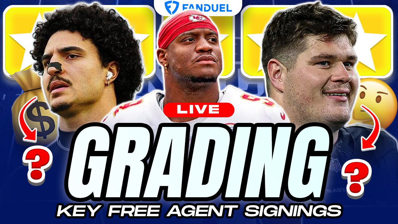 Maxx Crosby Deal is OFF, Grading Free Agent Signings ft. Rob, George & Austin | Presented by FanDuel