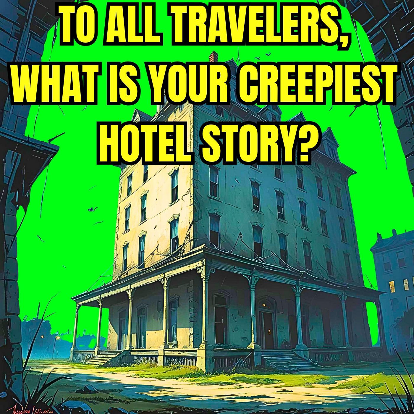 To all Travelers, what is your Creepiest Hotel Story? episode artwork