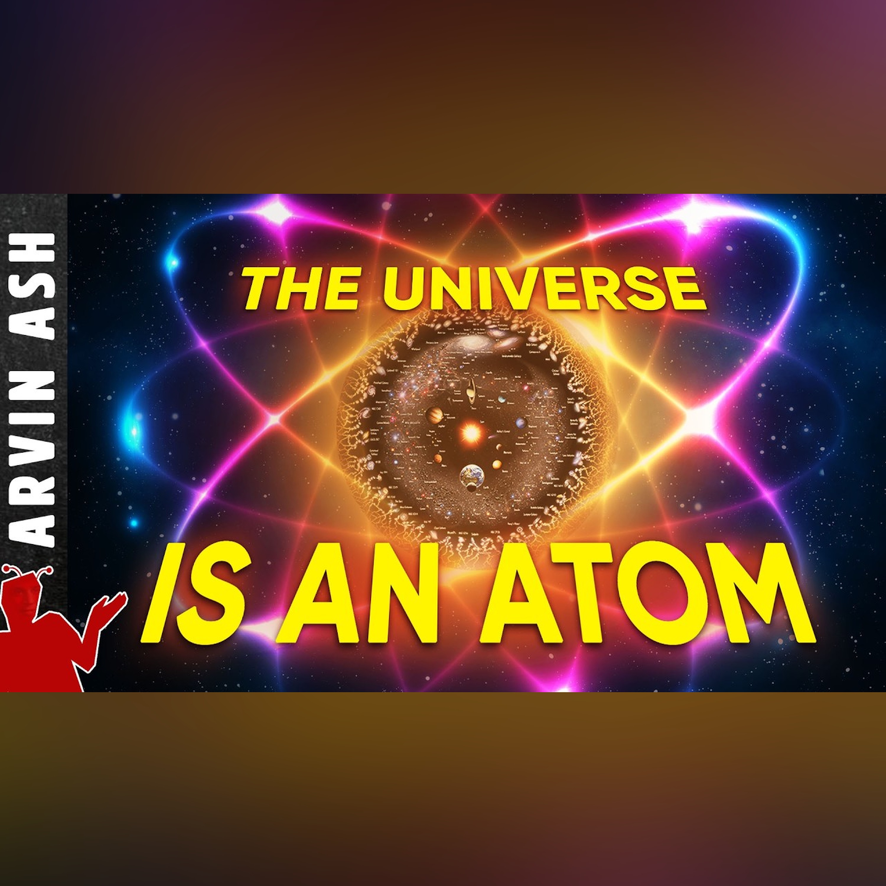 The Entire Quantum Universe is Inside the Atom