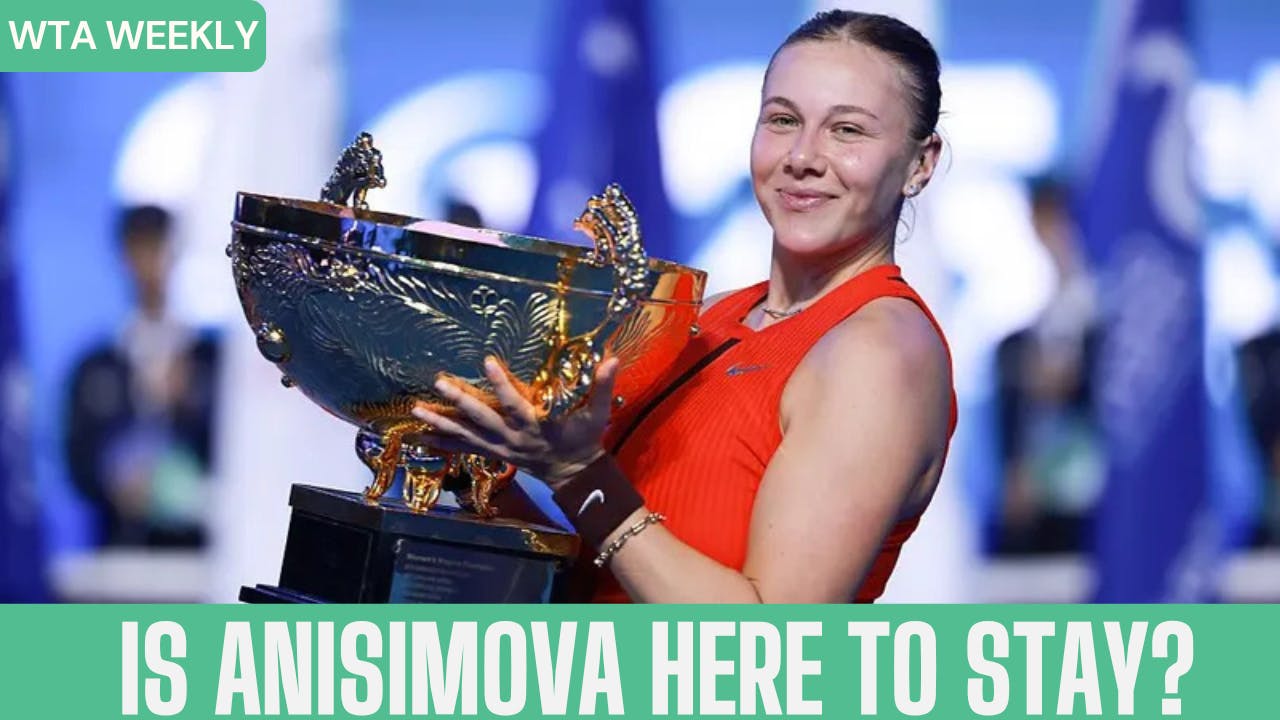 WTA Weekly: Anisimova denies Noskova to win Beijing title | What's up with Gauff? | Wuhan preview
