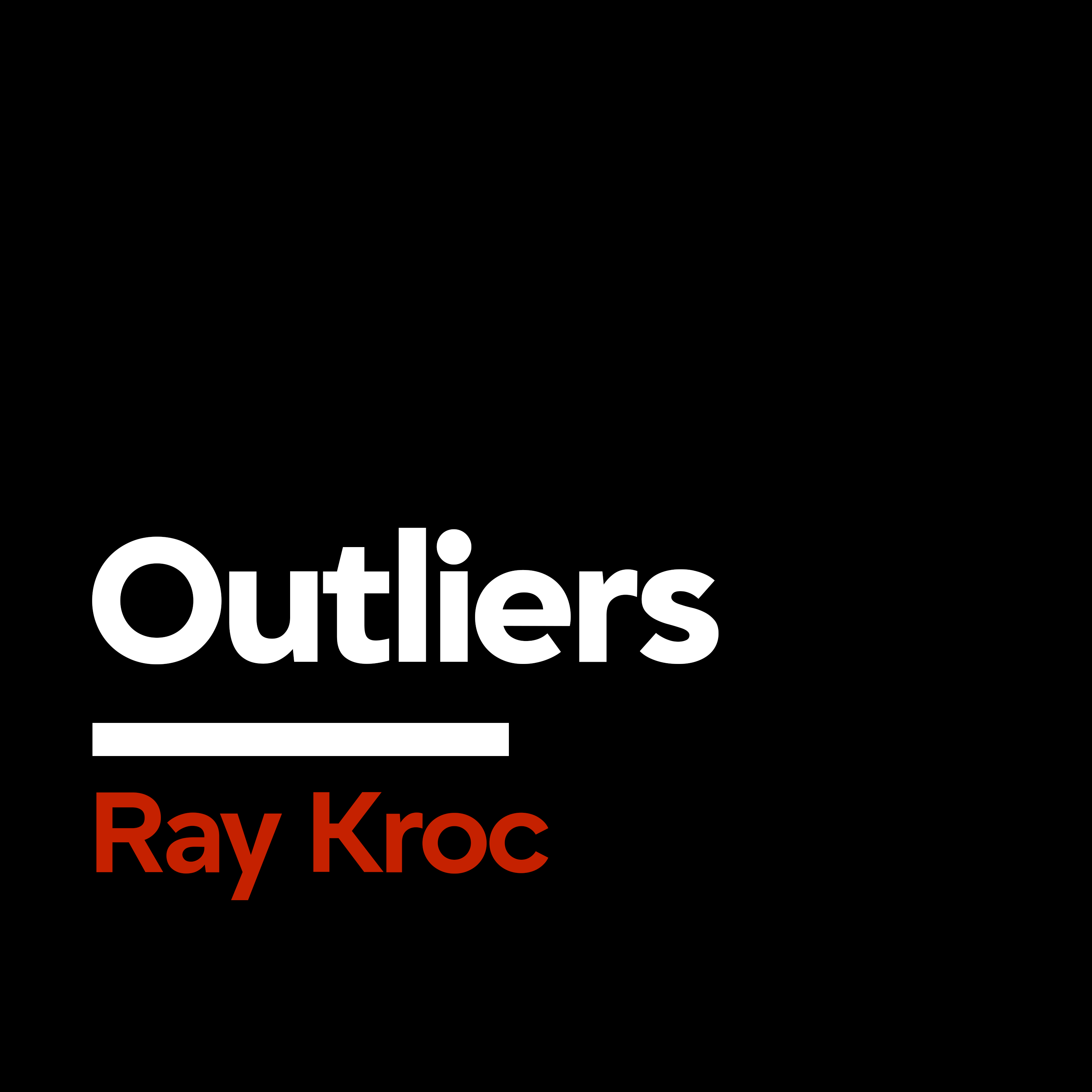 [Outliers] How McDonald’s Took Over America | Ray Kroc artwork