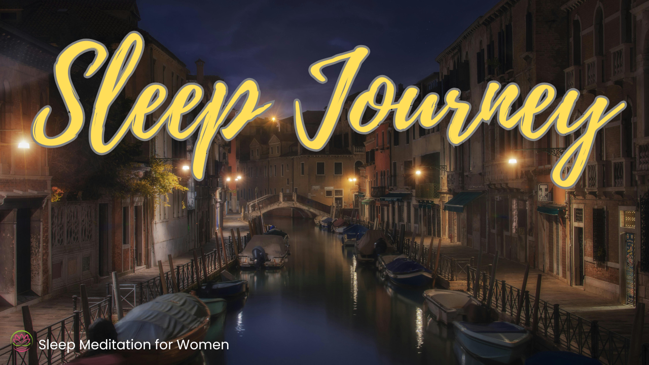 Sleep Meditation Journey 🌙 Drift Through Magical Venice Into Deep Sleep