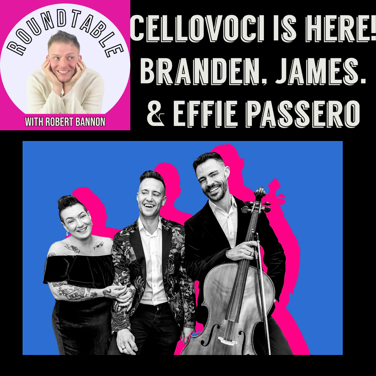 Cellovoci- Branden, James, & Effie Passero Come To Talk Their Gorgeous New Album!