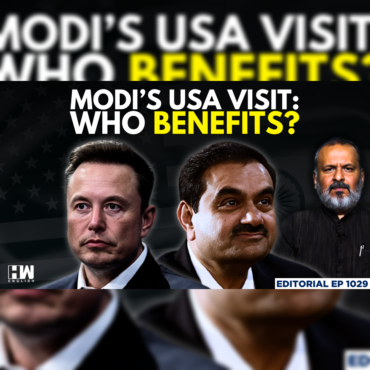 Editorial With Sujit Nair | Modi-Trump To Meet In US : Who Benefits? | Donald Trump | Adani | Musk episode artwork