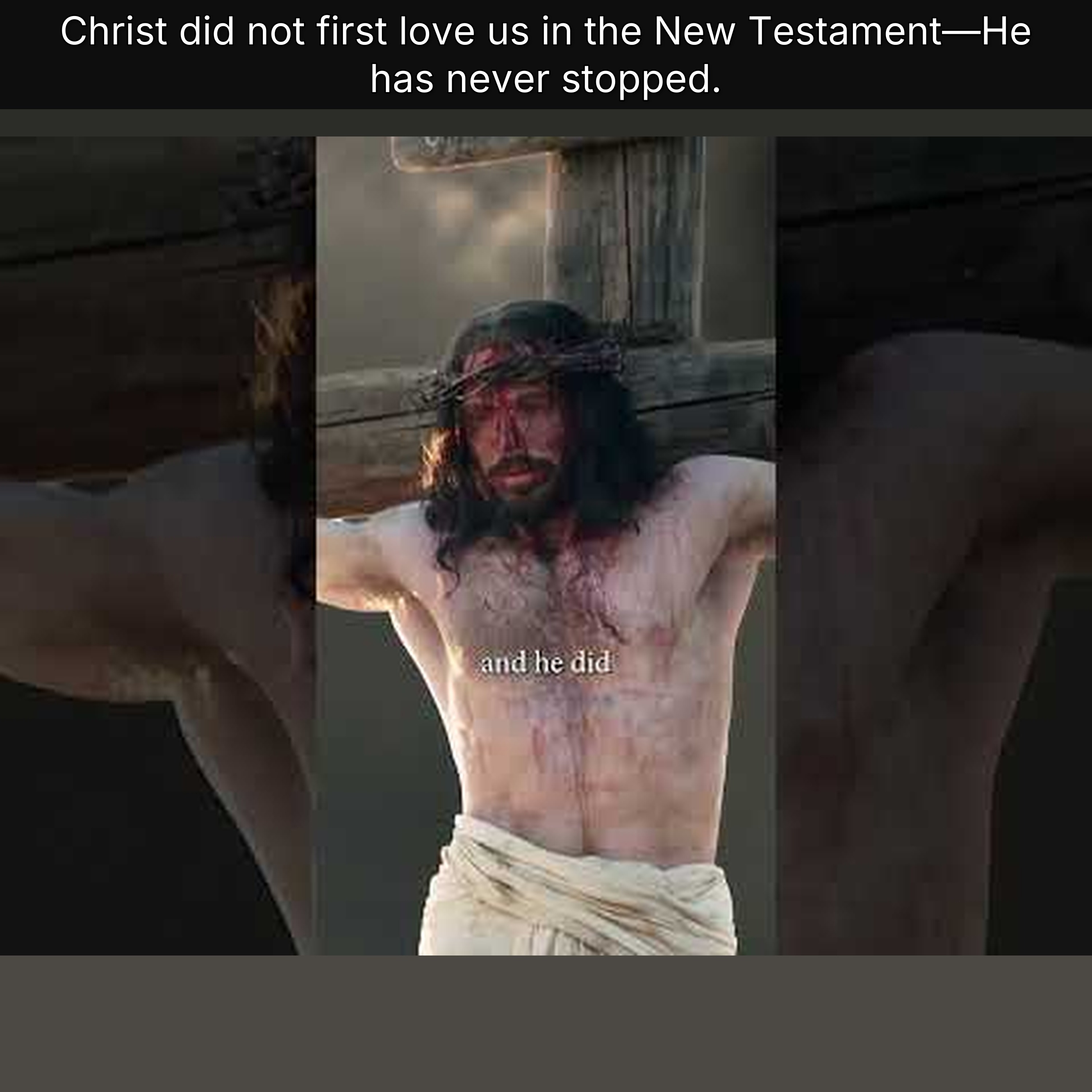 Christ did not first love us in the New Testament—He has never stopped. episode artwork