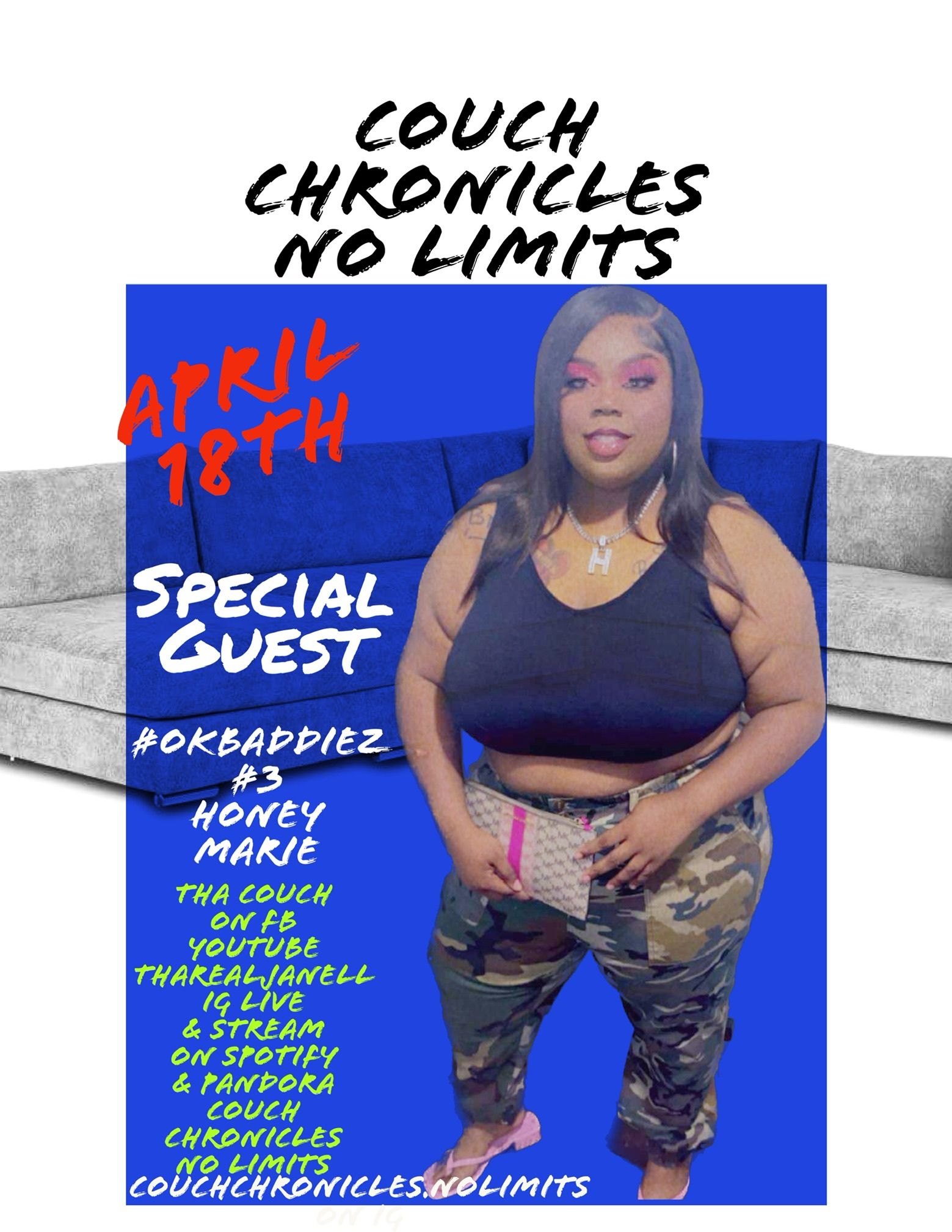 Couch Chronicles No Limits W/Honey Marie episode artwork