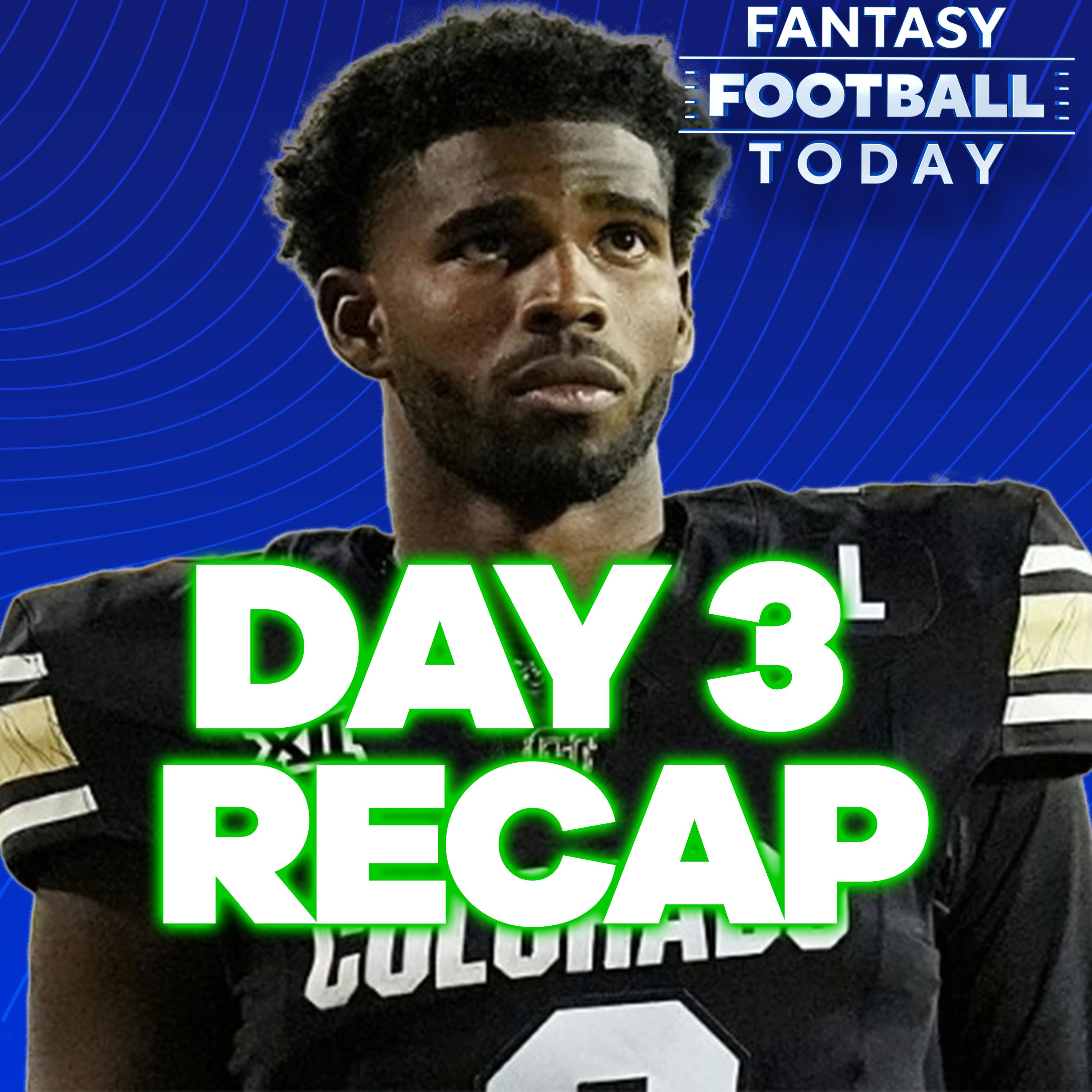 NFL Draft Day Three Recap! Do We Have Some Starting RBs Here? (04/27 Fantasy Football Podcast)