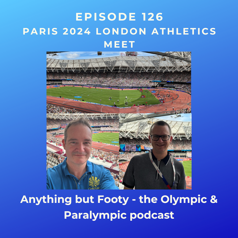 #126 Paris 2024 London Athletics Meet episode artwork