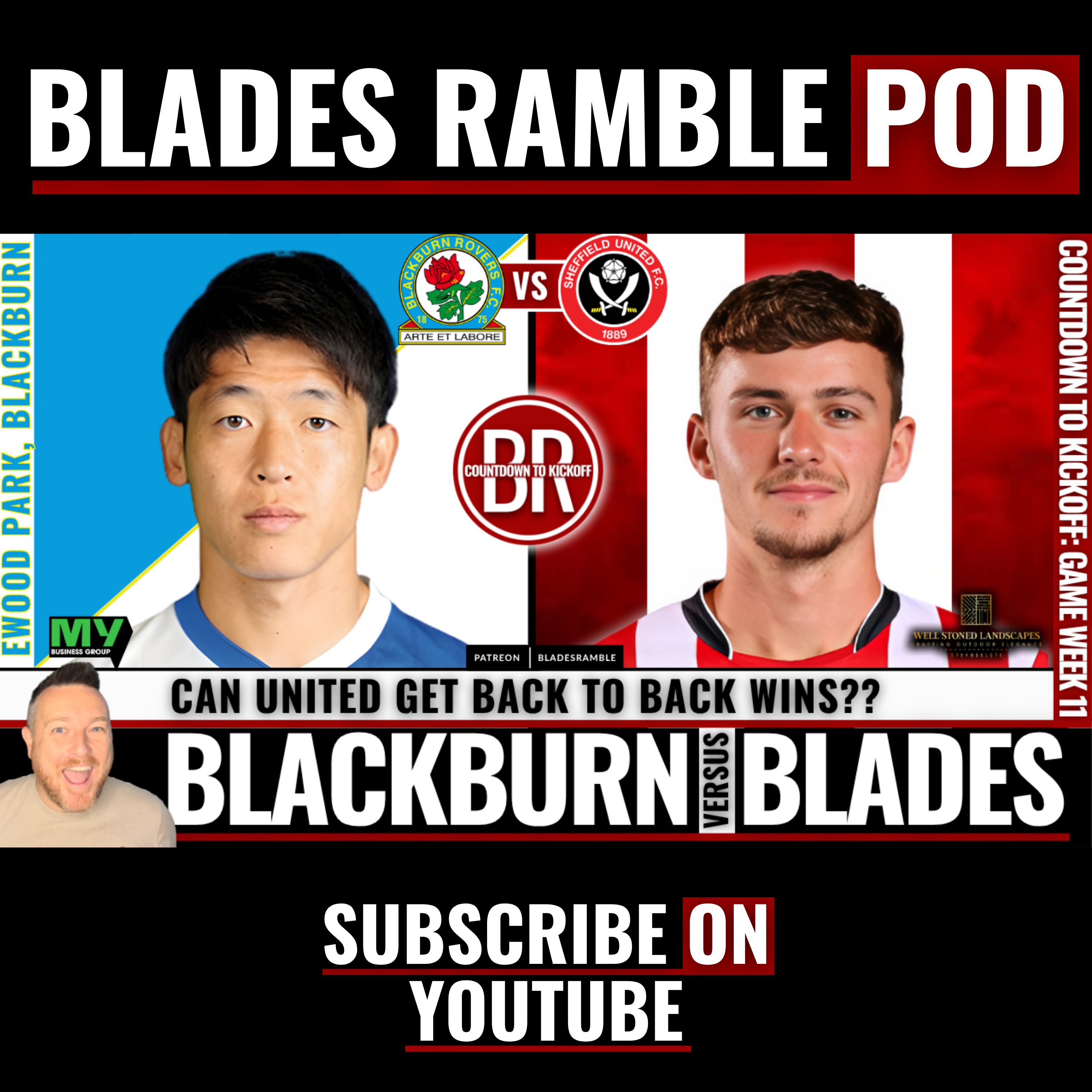 ⏳⚔️ COUNTDOWN TO KICKOFF | BLACKBURN ROVERS vs SHEFFIELD UNITED ⚔️⏳