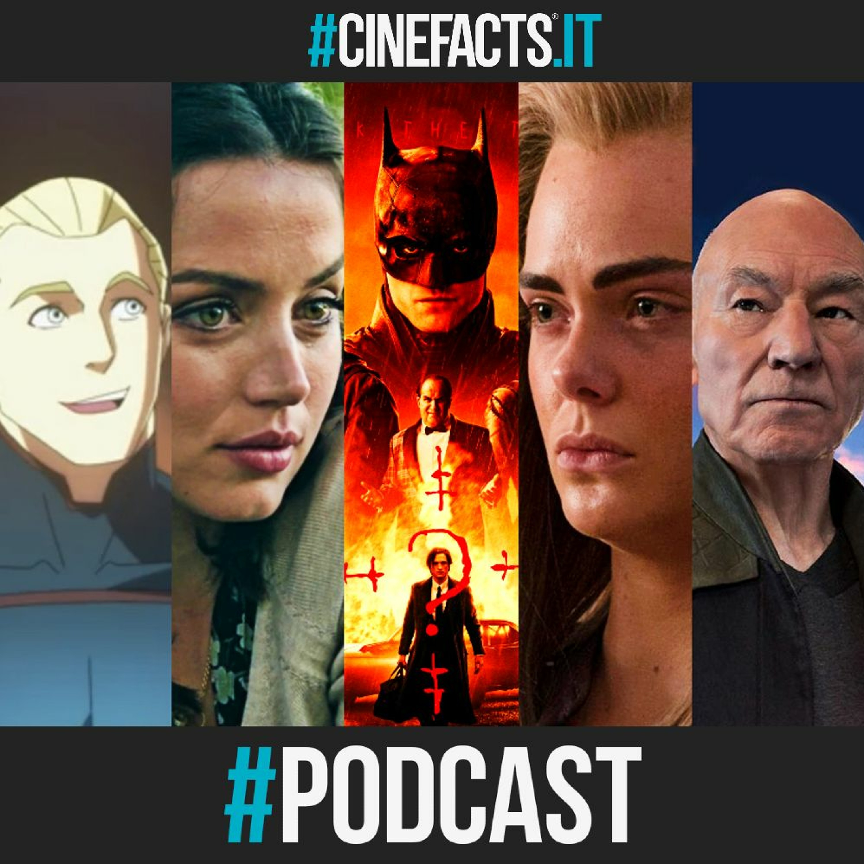 #146 The Batman (con Appendice Spoilerosa a fine puntata), The Boys: Diabolical, Picard