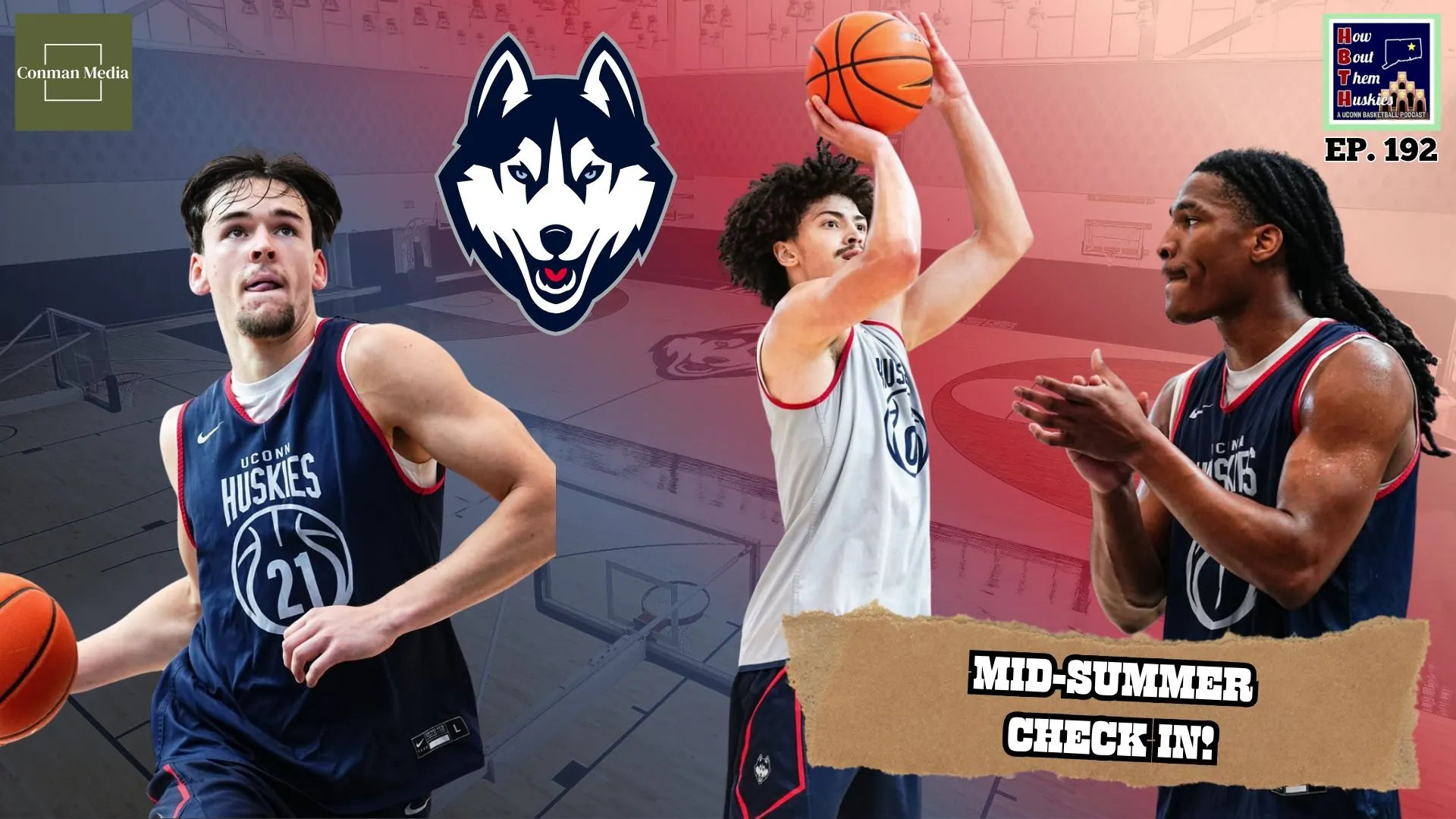 FULLY RELOADED?!?! - How Bout Them Huskies: Episode 192 (Mid-Summer UConn Basketball Check In) episode artwork