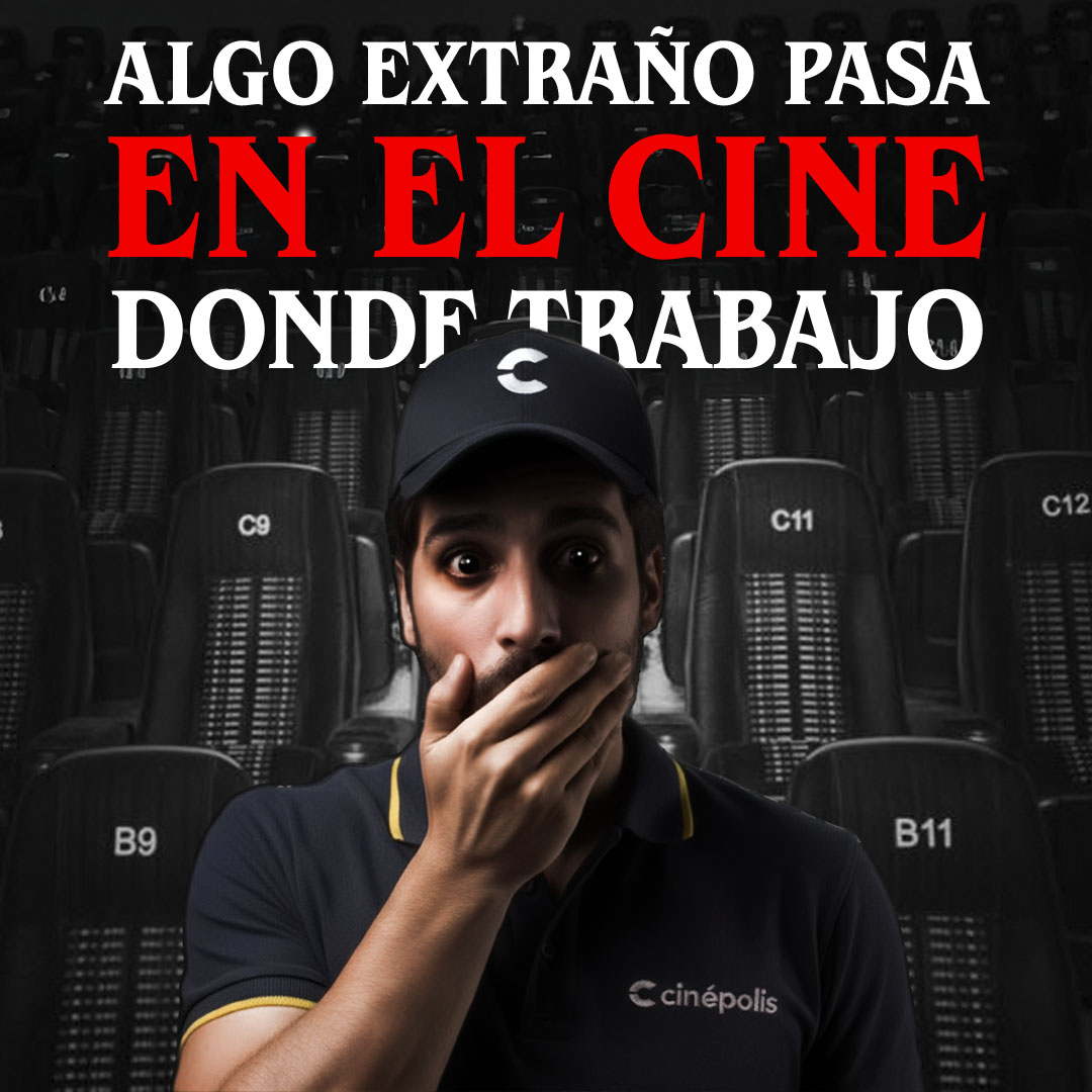 Algo extraño pasa en el cine donde trabajo y otros relatos paranormales