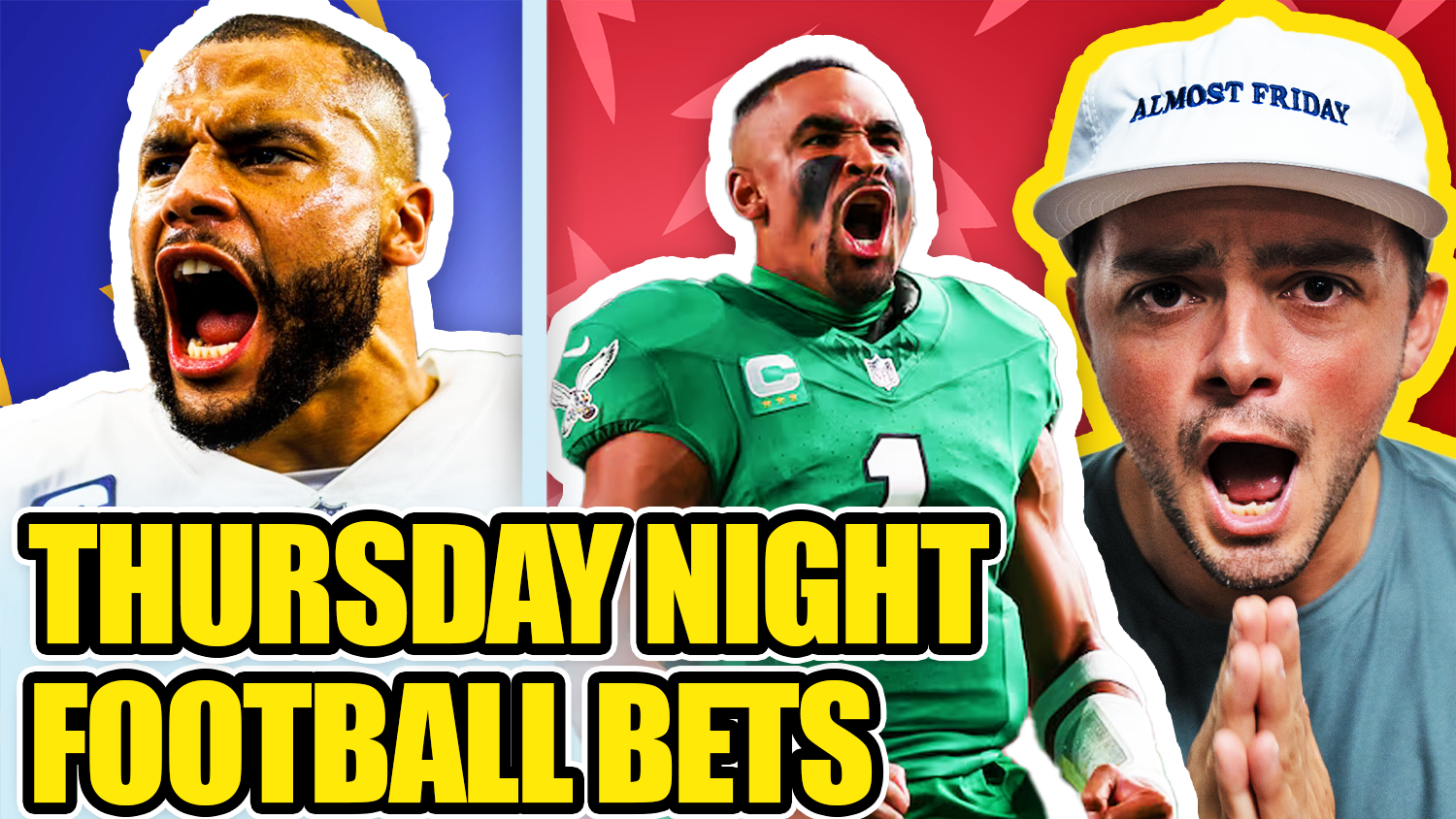 Best Bets for Thursday Night Football: Cowboys vs Eagles