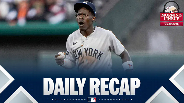 Yanks blank SF to begin '26; Opening Day is here! Yanks blank SF to begin '26; Opening Day is here!