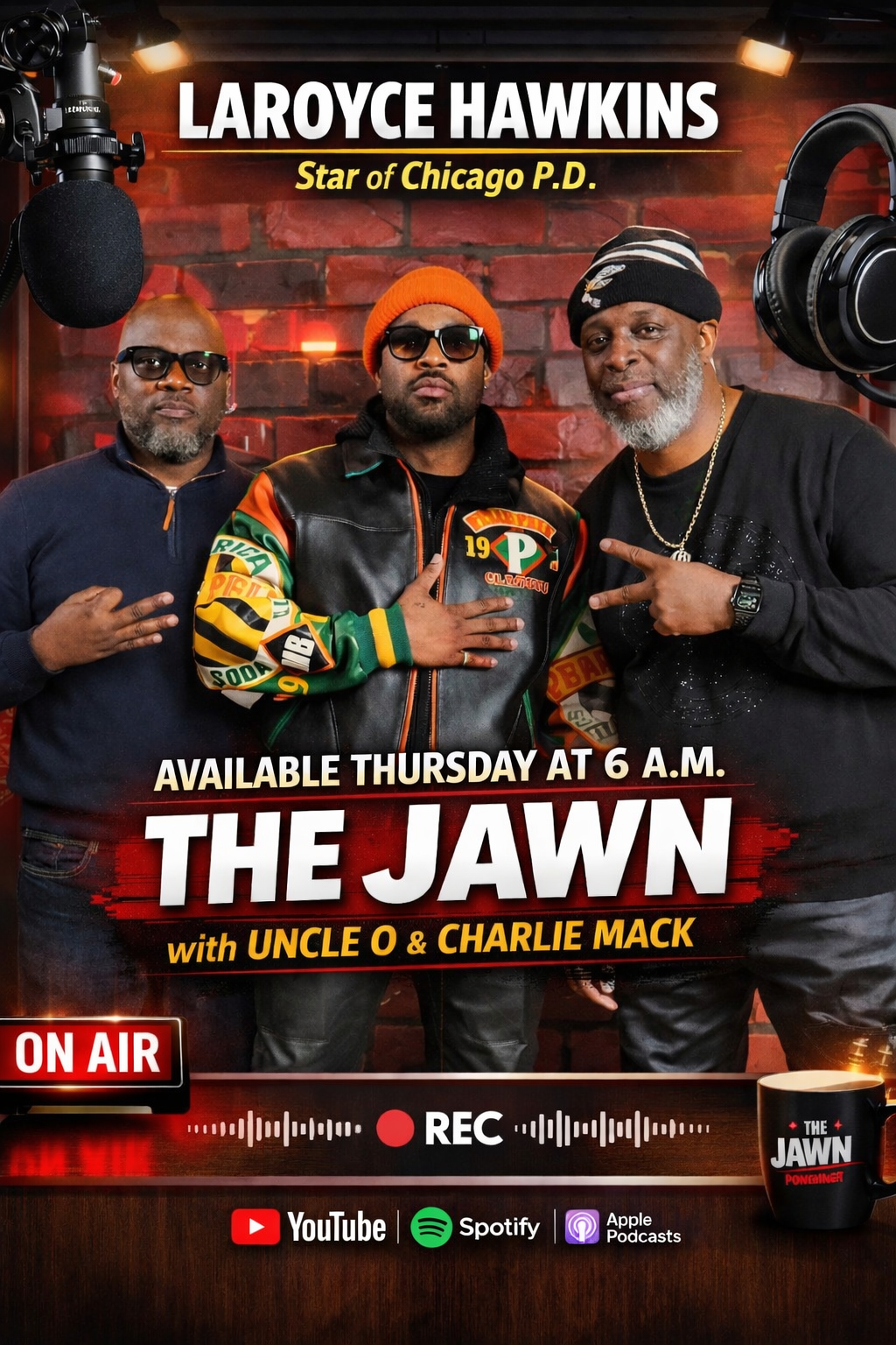 Laroyce Hawkins First Signature Poem Ever Written | The Jawn With Uncle O and Charlie Mack | Clip episode artwork