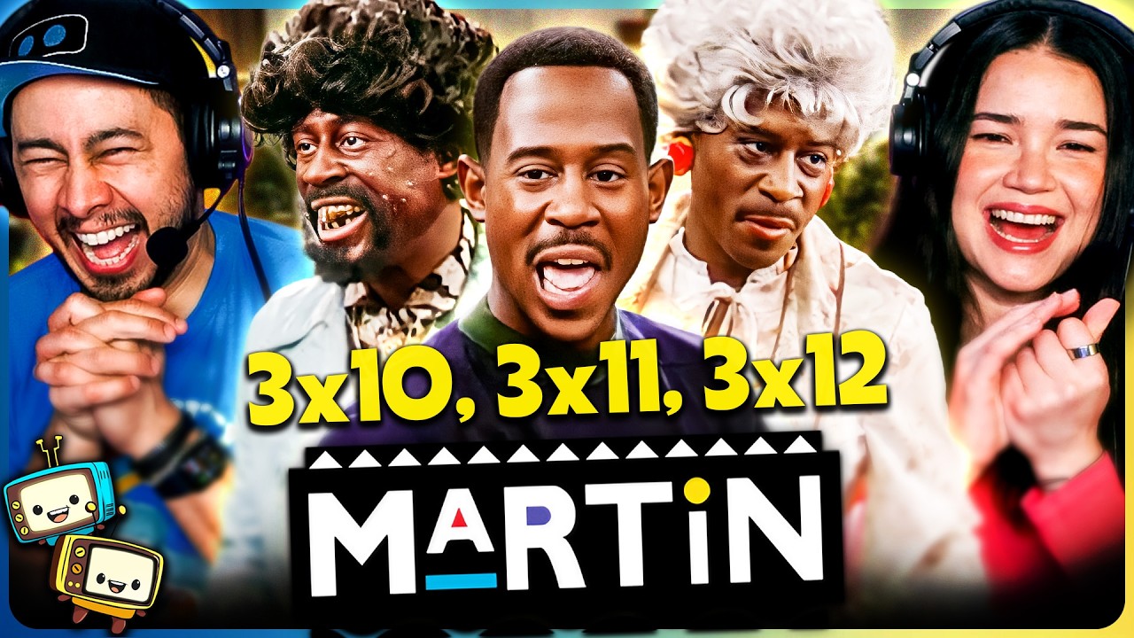 MARTIN (1994) 3x10, 3x11 & 3x12 Reaction! | First Time Watch | Martin Lawrence w/ Jaby Koay episode artwork