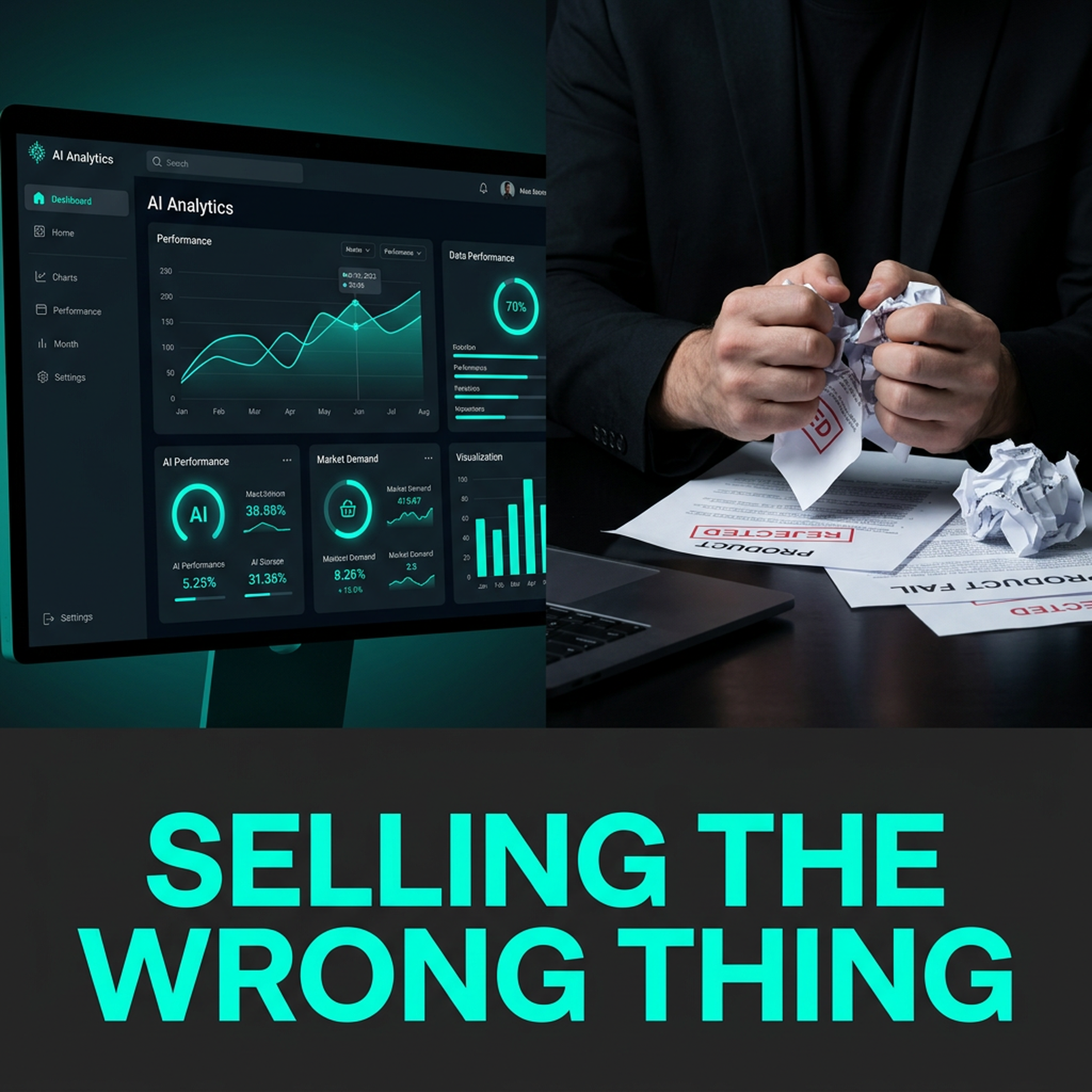 The $2.3M AI Sales Mistake 87% of Tech Companies Make Every Quarter episode artwork