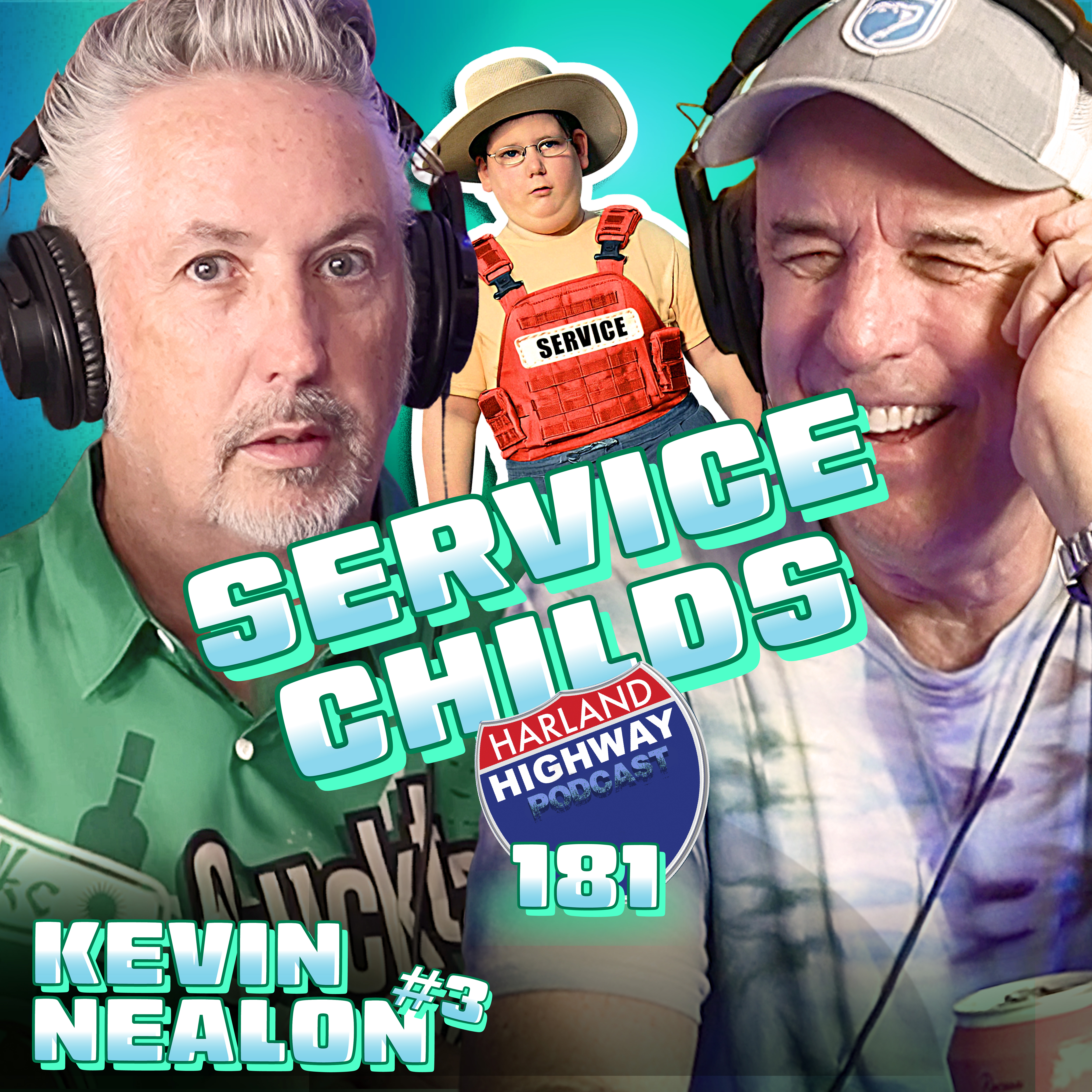 KEVIN NEALON talks about ALL things, and covers a lot of ground to nowhere. Harland helps!