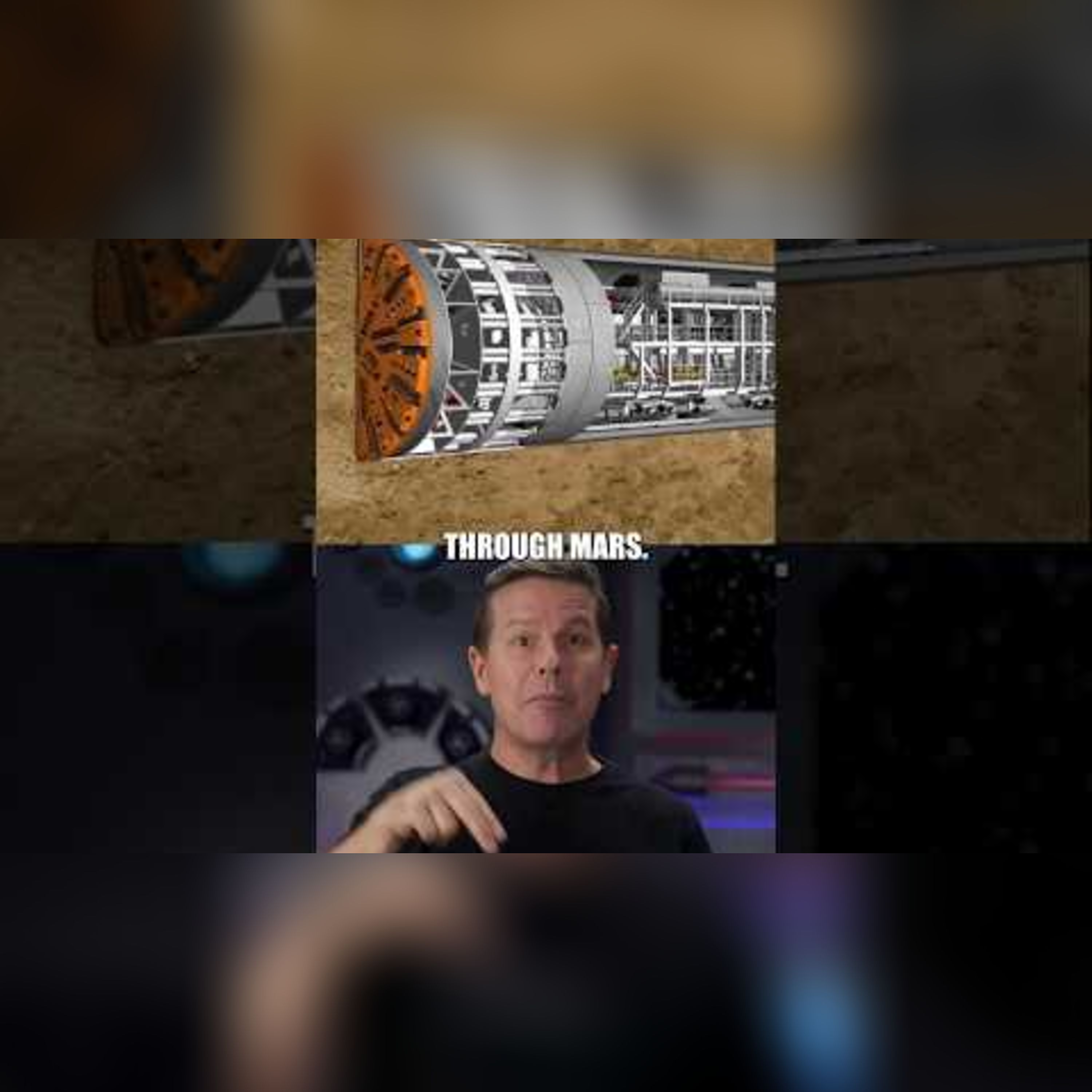 What If You Dug a Hole Through Mars?