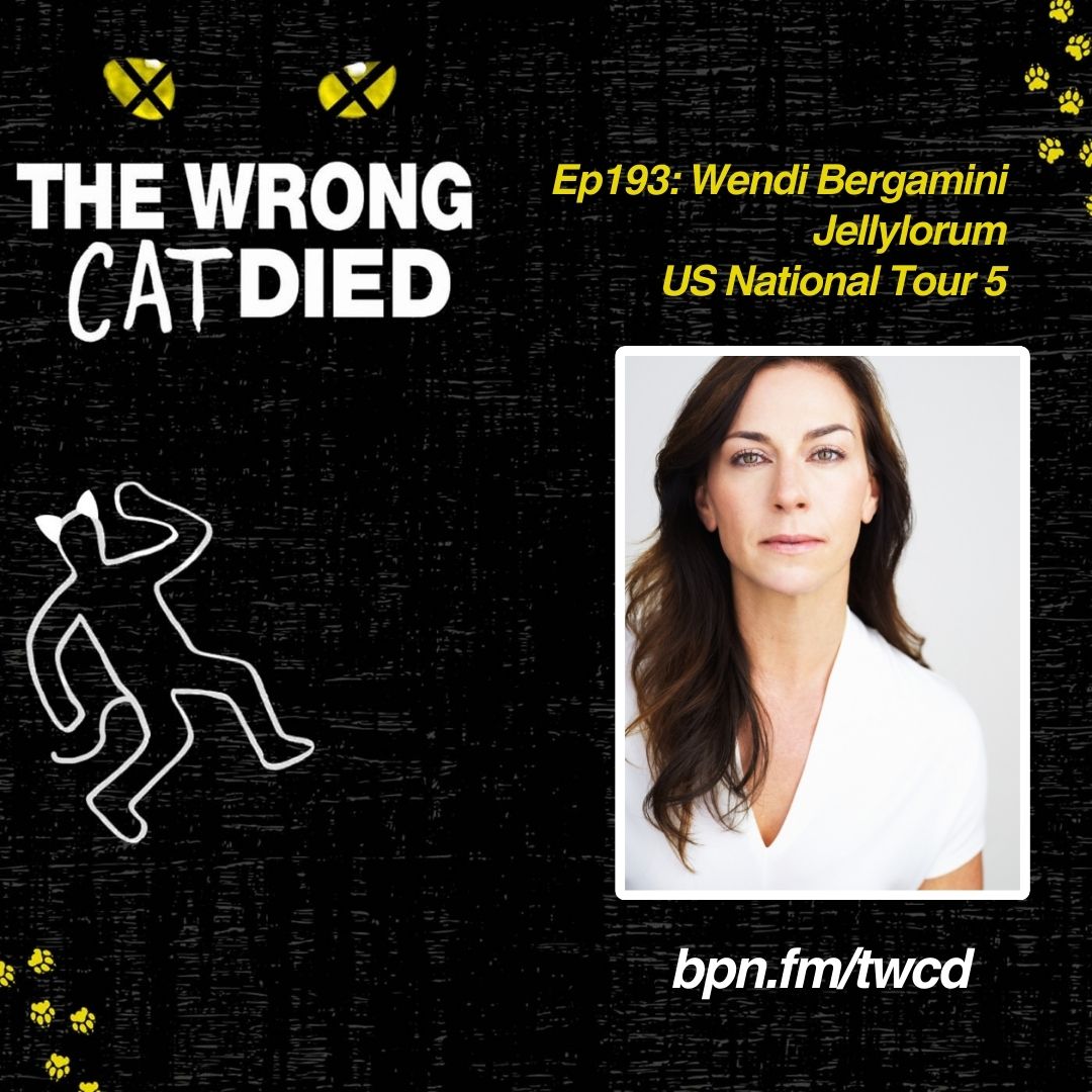 Ep193 - Wendi Bergamini, Jellylorum on US National Tour 5 & Ensemble in Once Upon A Mattress episode artwork
