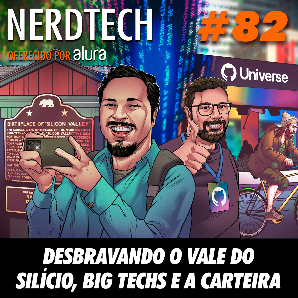 NerdTech 82 - Desbravando o Vale do Silício, big techs e a carteira