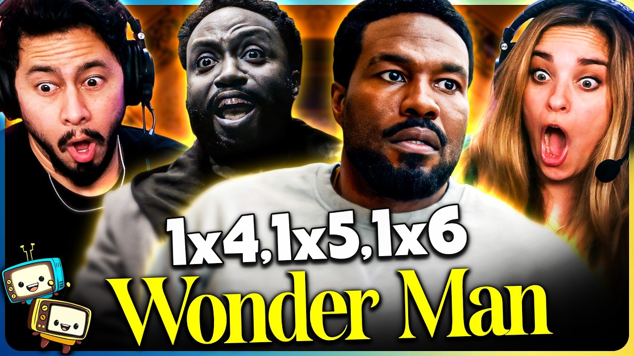 WONDER MAN 1x4, 1x5, & 1x6 Reaction! | First Time Watch! | Yahya Abdul-Mateen II | Ben Kingsley episode artwork