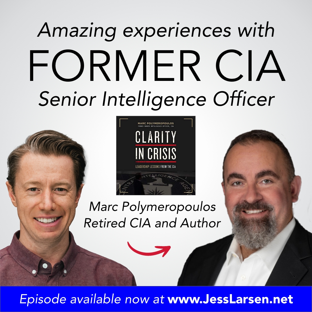 Amazing experiences with CIA Senior Intelligence Officer Marc Polymeropoulos