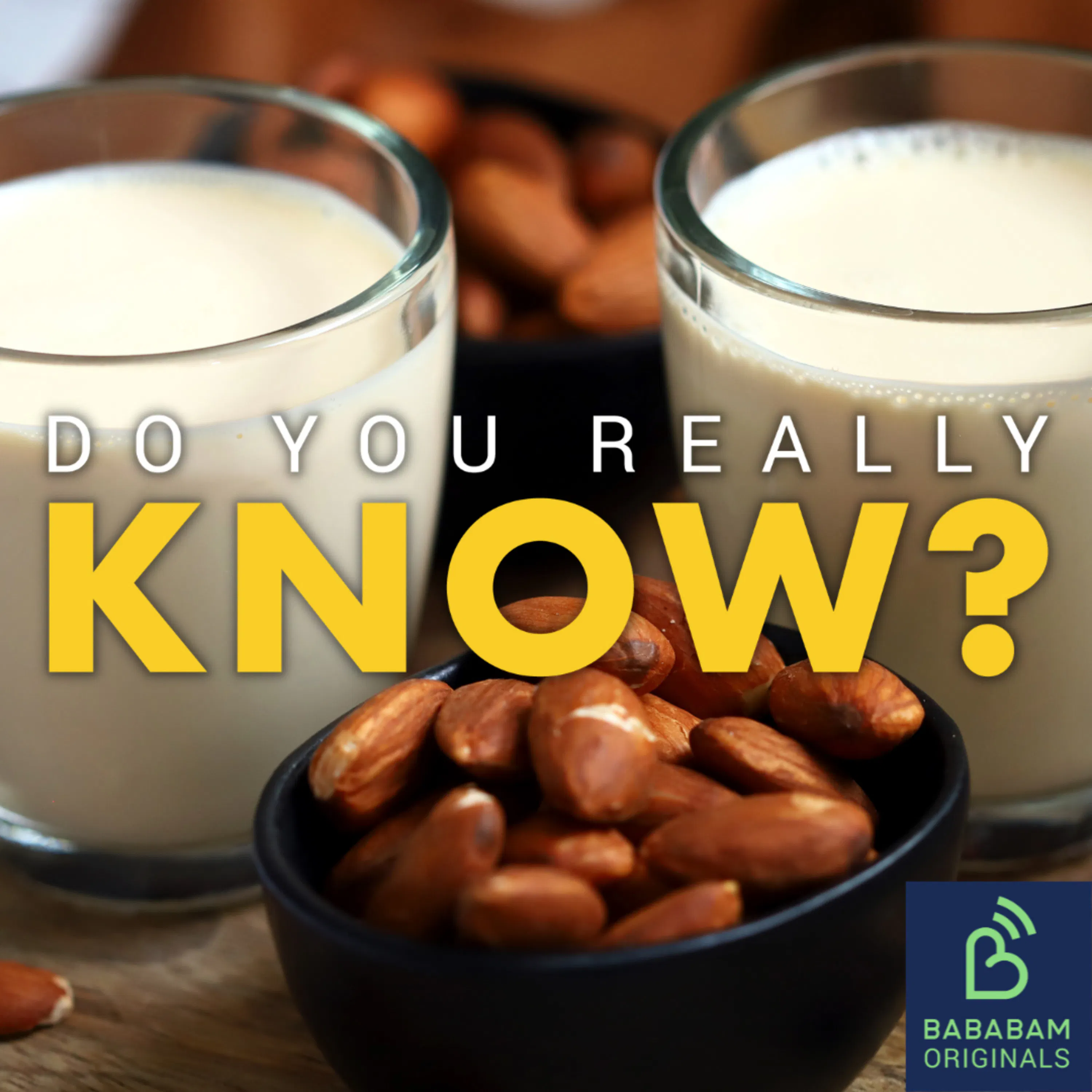 Cover art for the episode "What are plant milks?" from Do you really know?