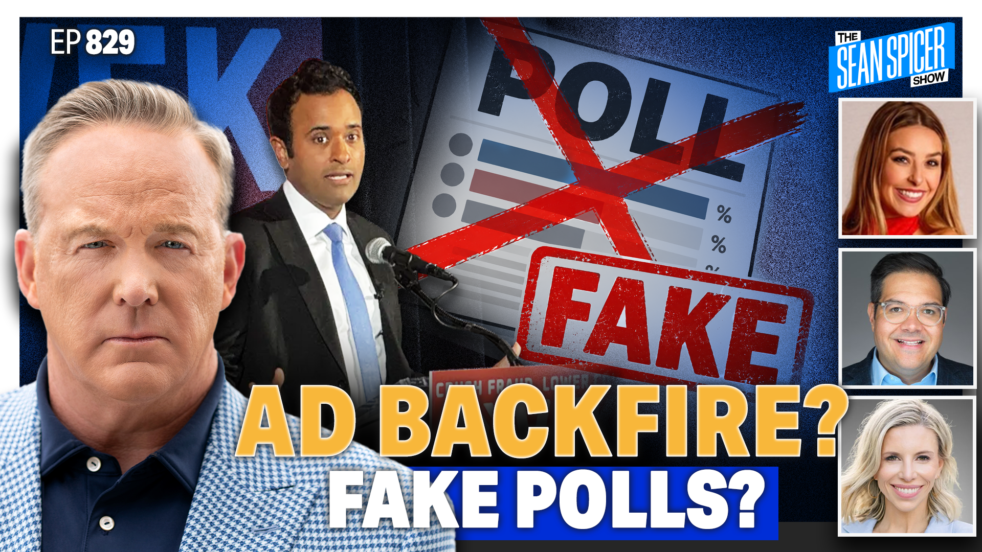 Vivek Ad BACKFIRE? Vance Responds, Slotkin Threatens Young Republicans & Fake Poll EXPOSED EP 829