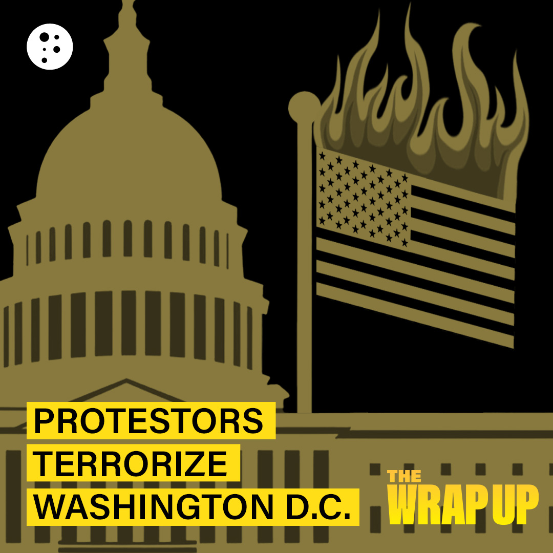 Anti-Israel Protestors Burn American Flags in D.C., Massachusetts Pays for Illegals to Leave, Secret Service Director Steps Down episode artwork