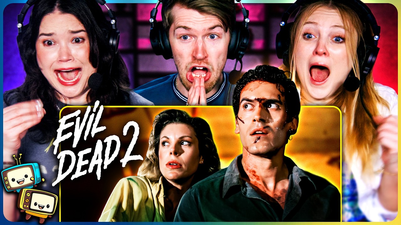 EVIL DEAD II (1987) Movie Reaction! | Horror Has Never Been So Groovy! | Bruce Campbell | Sam Raimi episode artwork