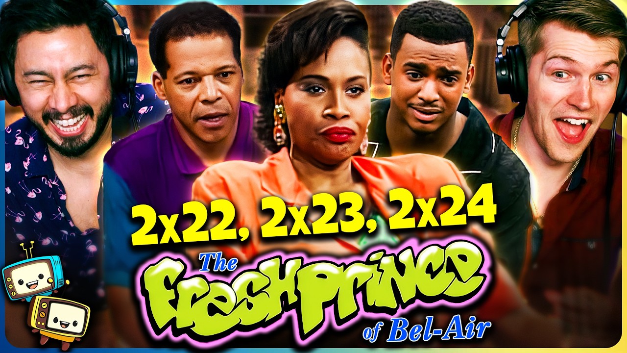 THE FRESH PRINCE OF BEL-AIR (1990) 2x22, 2x23 & 2x24 Reaction! | Will Smith w/ Jaby Koay episode artwork
