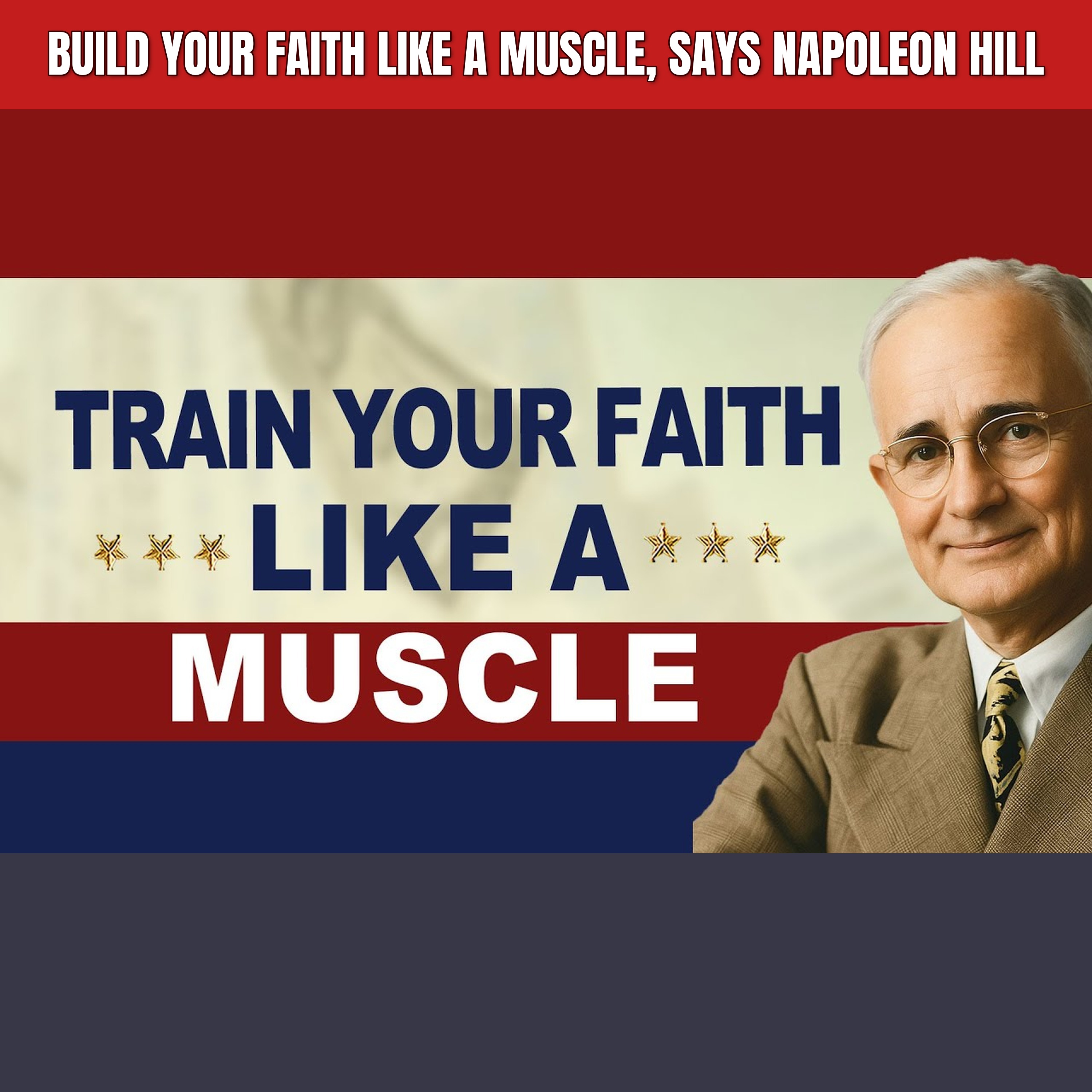 Build Your Faith Like a Muscle, Says Napoleon Hill