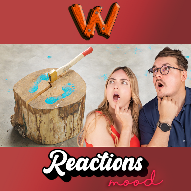 This twosome REACTS to Japanese cosplay shoes from ONE block of wood!? episode artwork
