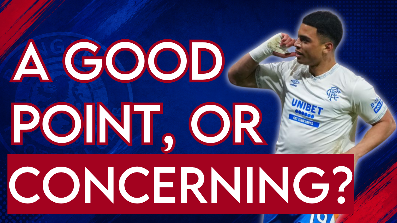 More Frustration - But Was It A Good Point Or Concerning For Rangers? episode artwork