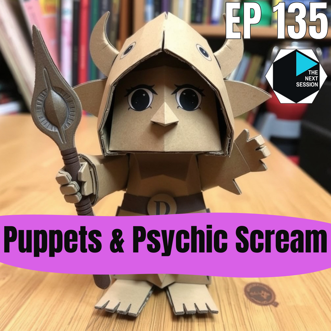 Ep 135 Puppets and Psychic Scream episode artwork