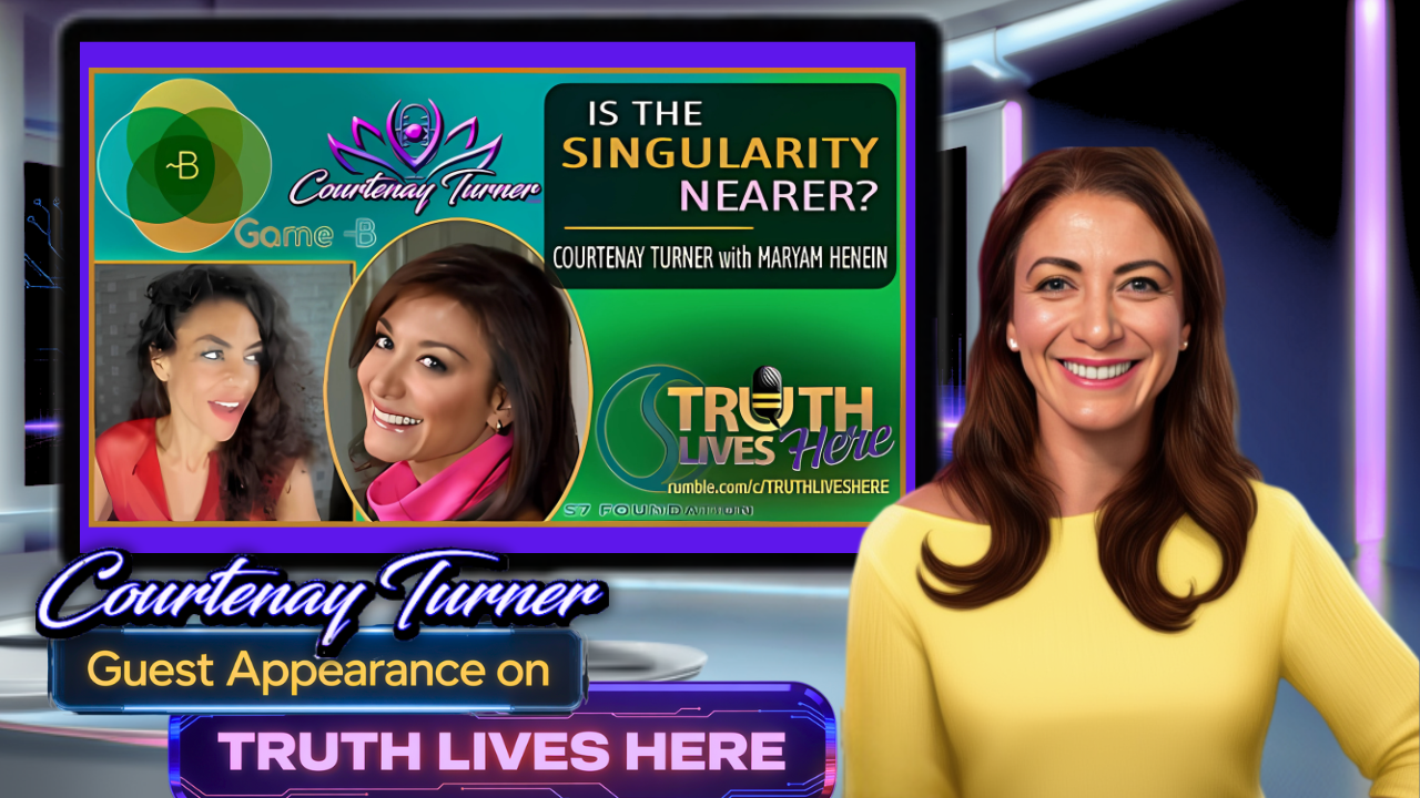 Courtenay on TruthLivesHere Podcast – Is the Singularity Nearer?