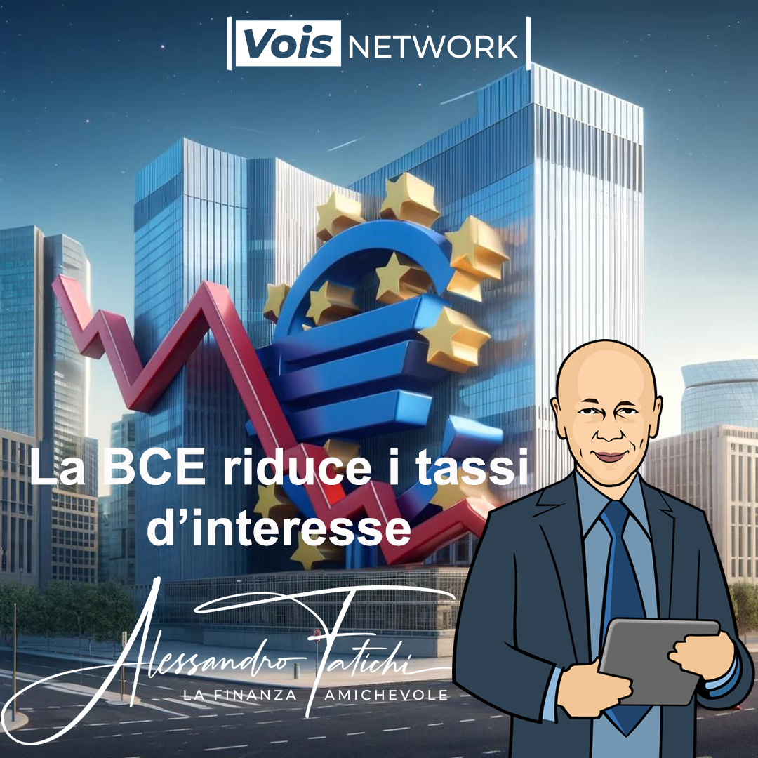La BCE riduce i tassi d’interesse. Che cosa succede e i suoi effetti sui finanziamenti