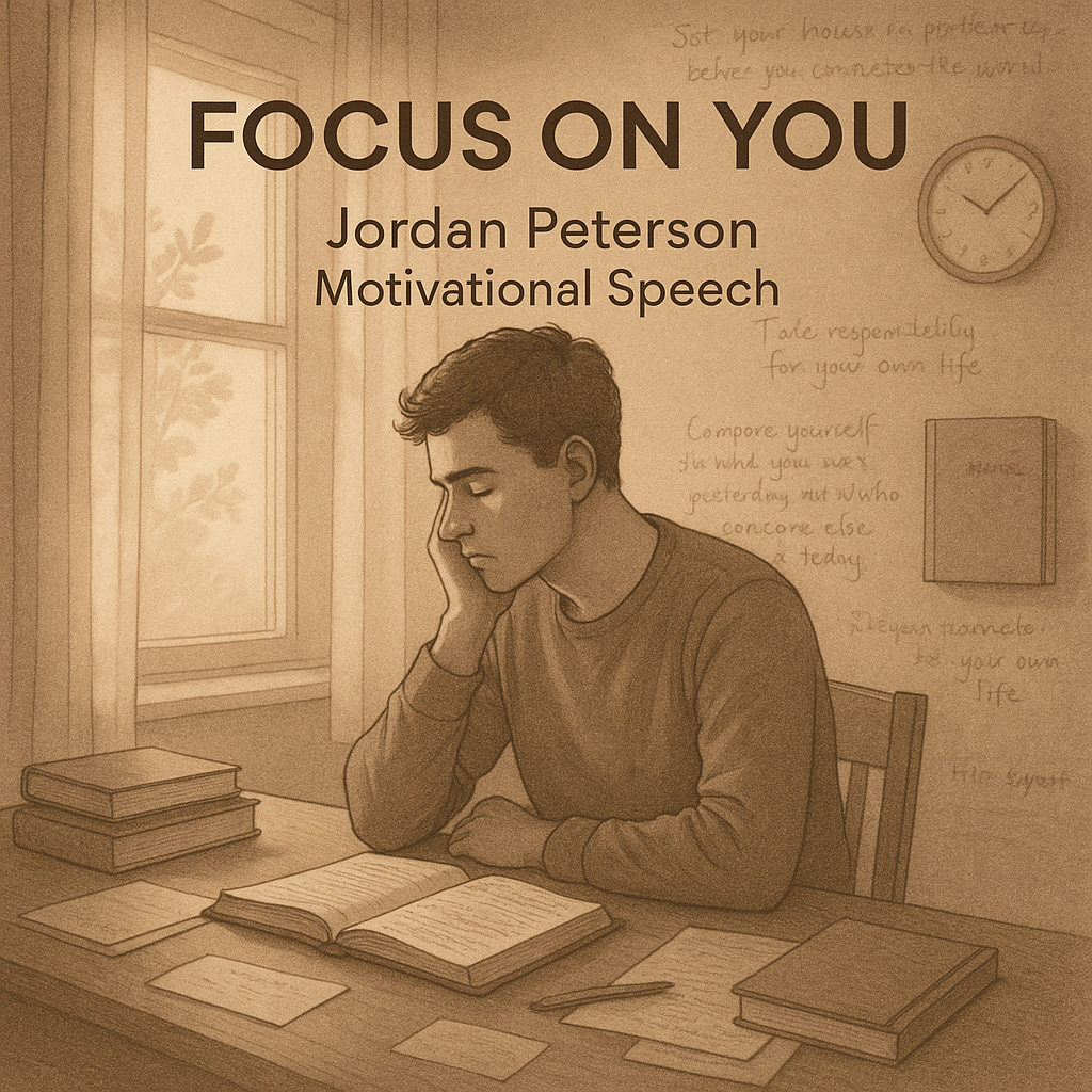 FOCUS ON YOU – Jordan Peterson's Speech That Will Reshape Your Future